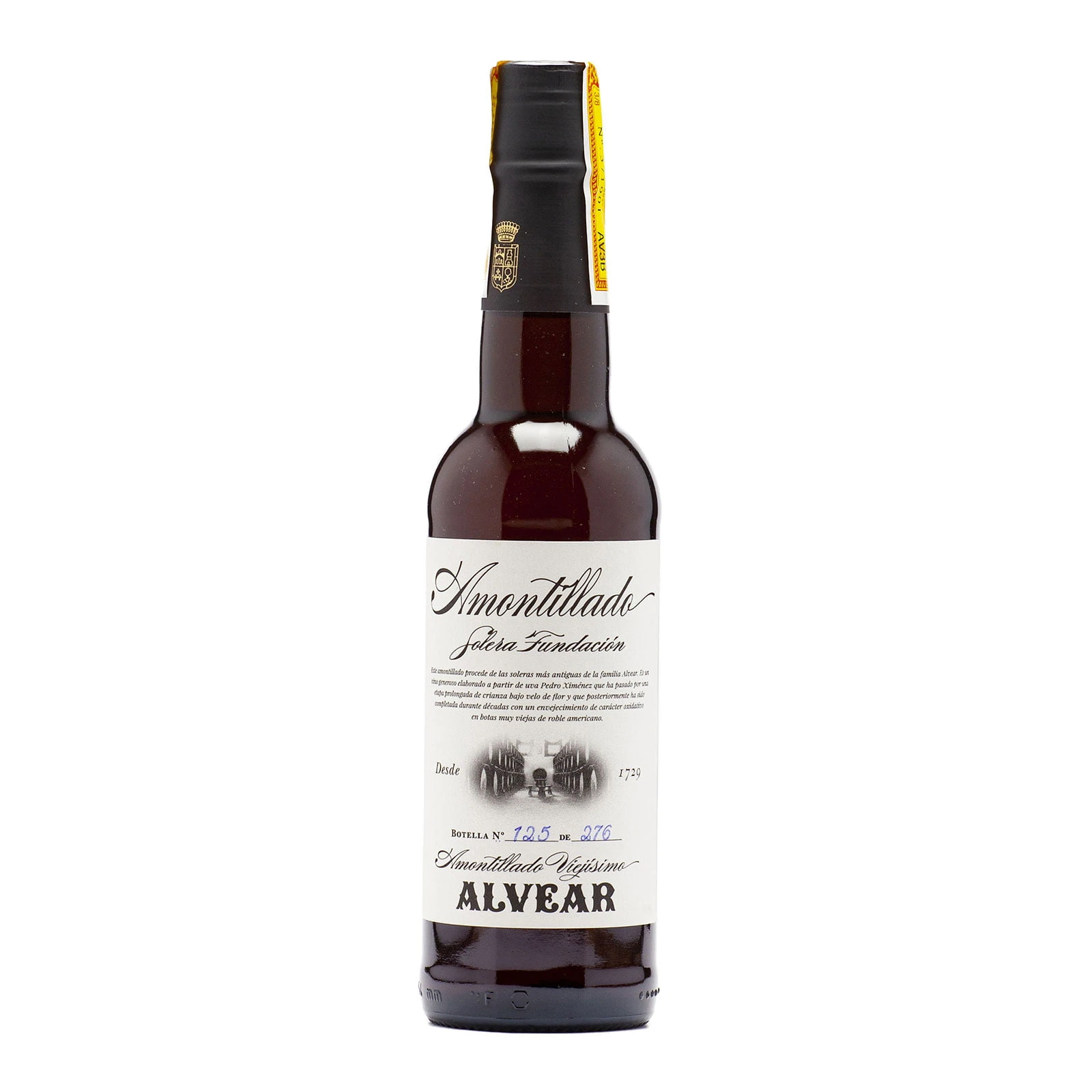 Alvear Amontillado Solera Fundación 37,5 cl