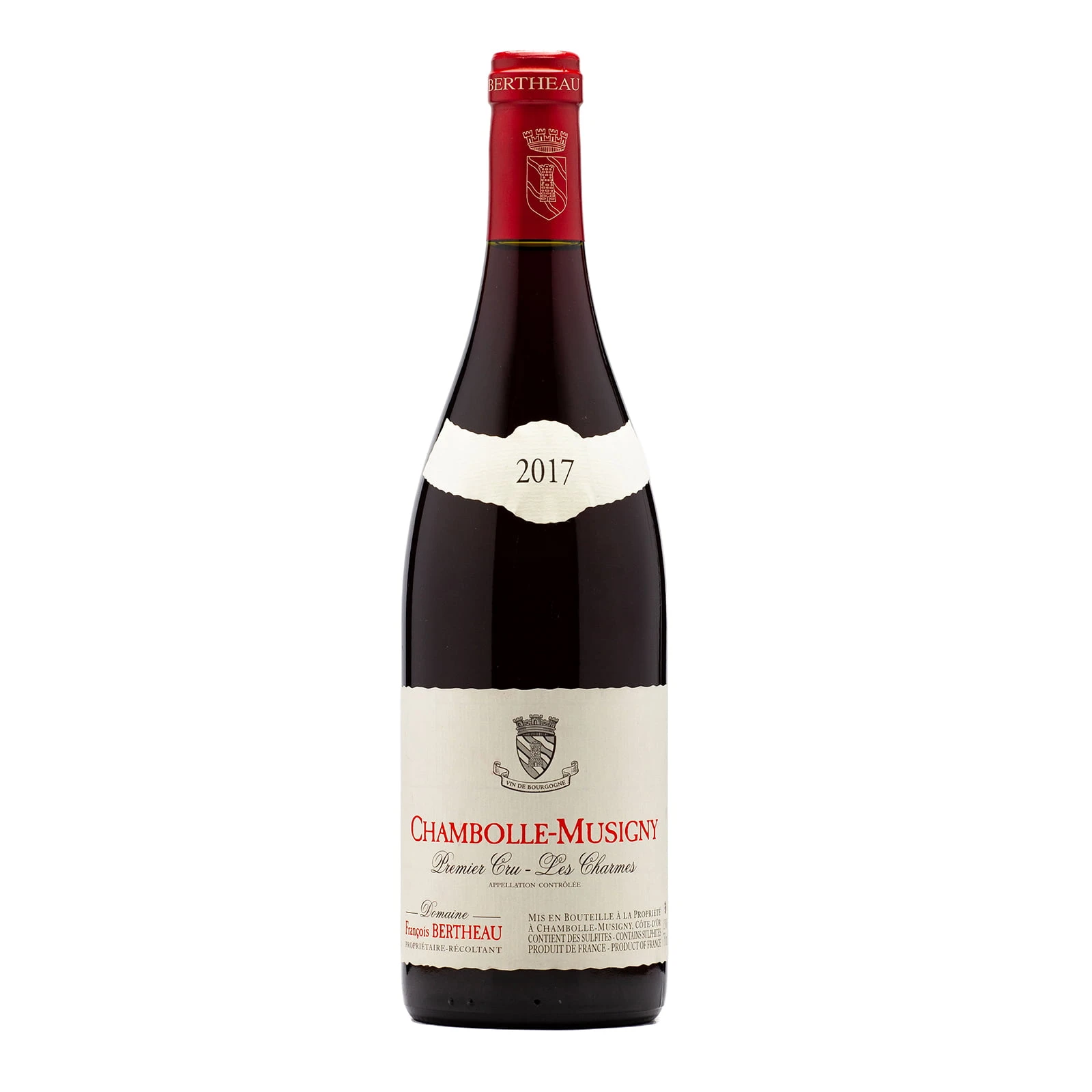 François Bertheau Chambolle Musigny 1 er. Cru Les Charmes 2020