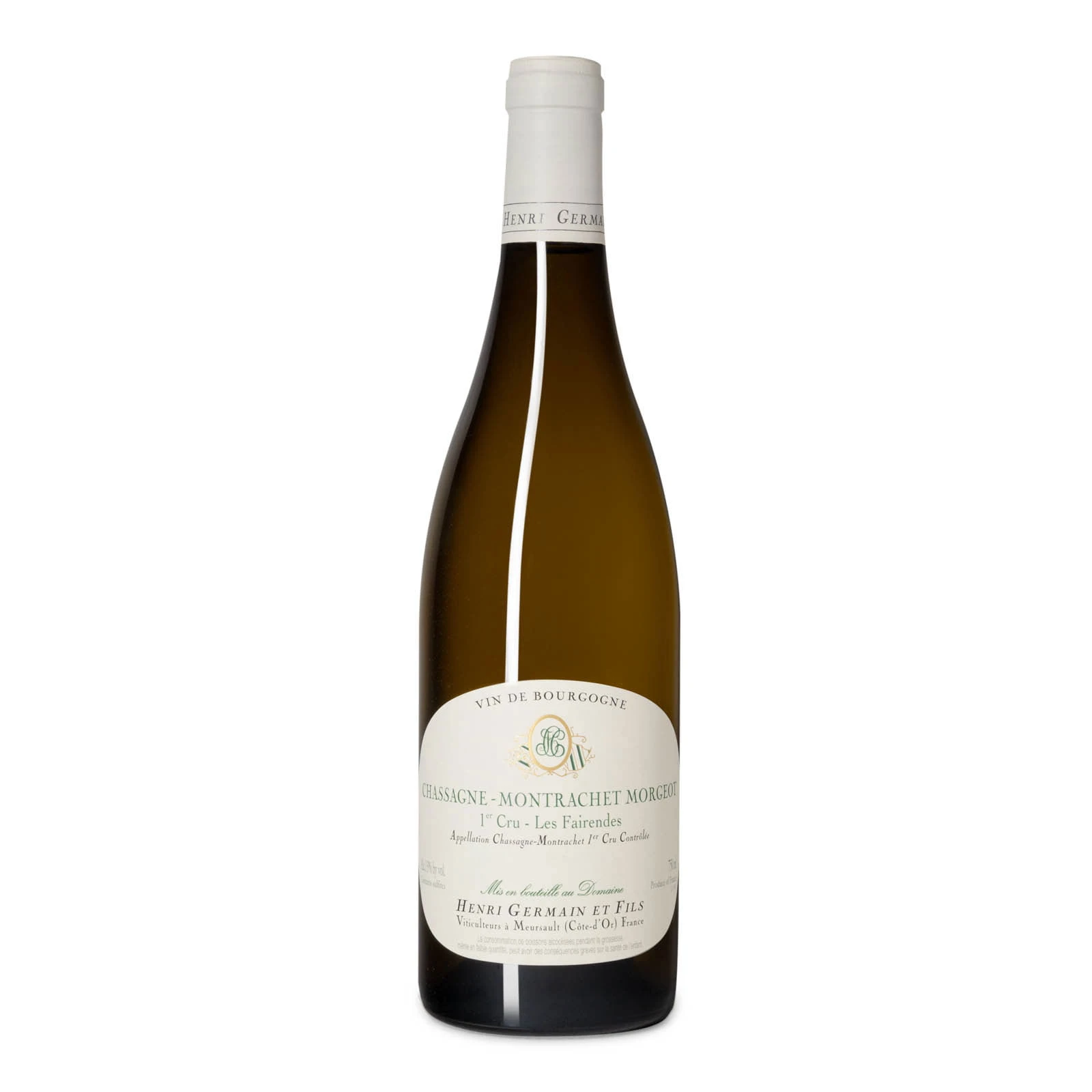 Henri Germain Chassagne-Montrachet 1er. Cru Morgeot Les Fairendes 2018