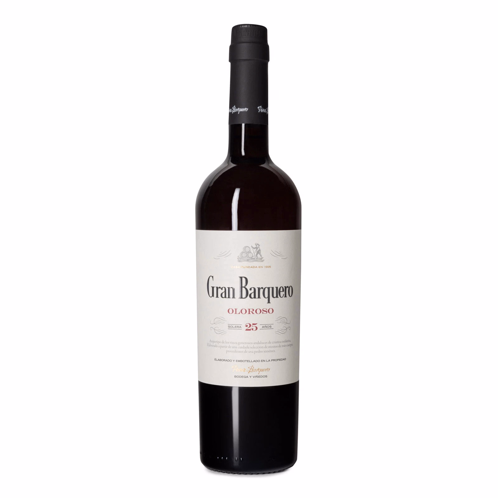 Gran Barquero Oloroso Solera 25 años