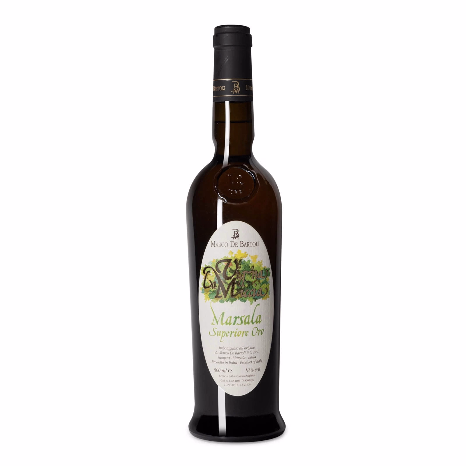 De Bartoli Marsala Superiore Oro Semisecco Vigna La Miccia 2019