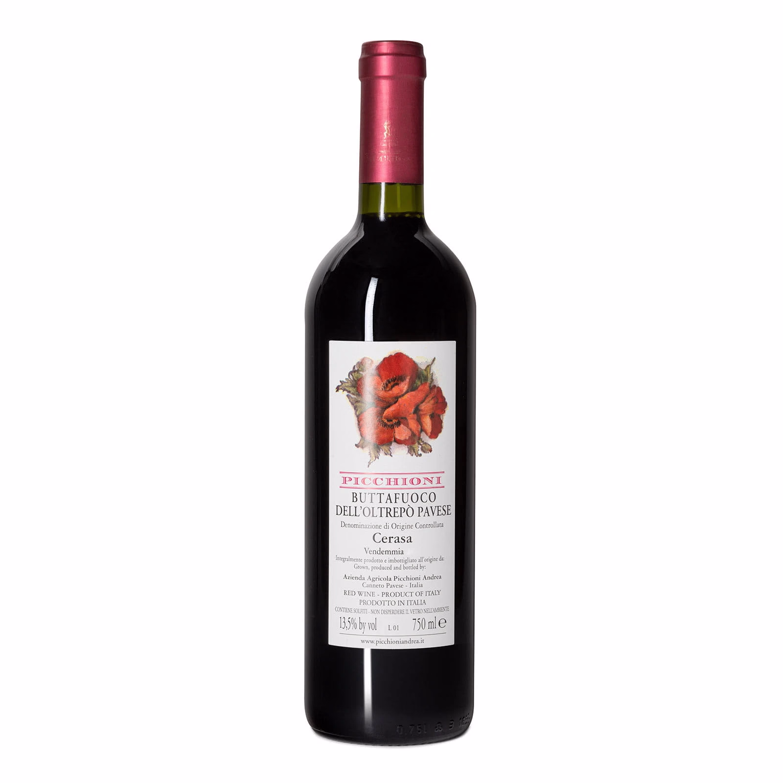 Picchioni Buttafuoco dell´Oltrepò Pavese Cerasa 2017