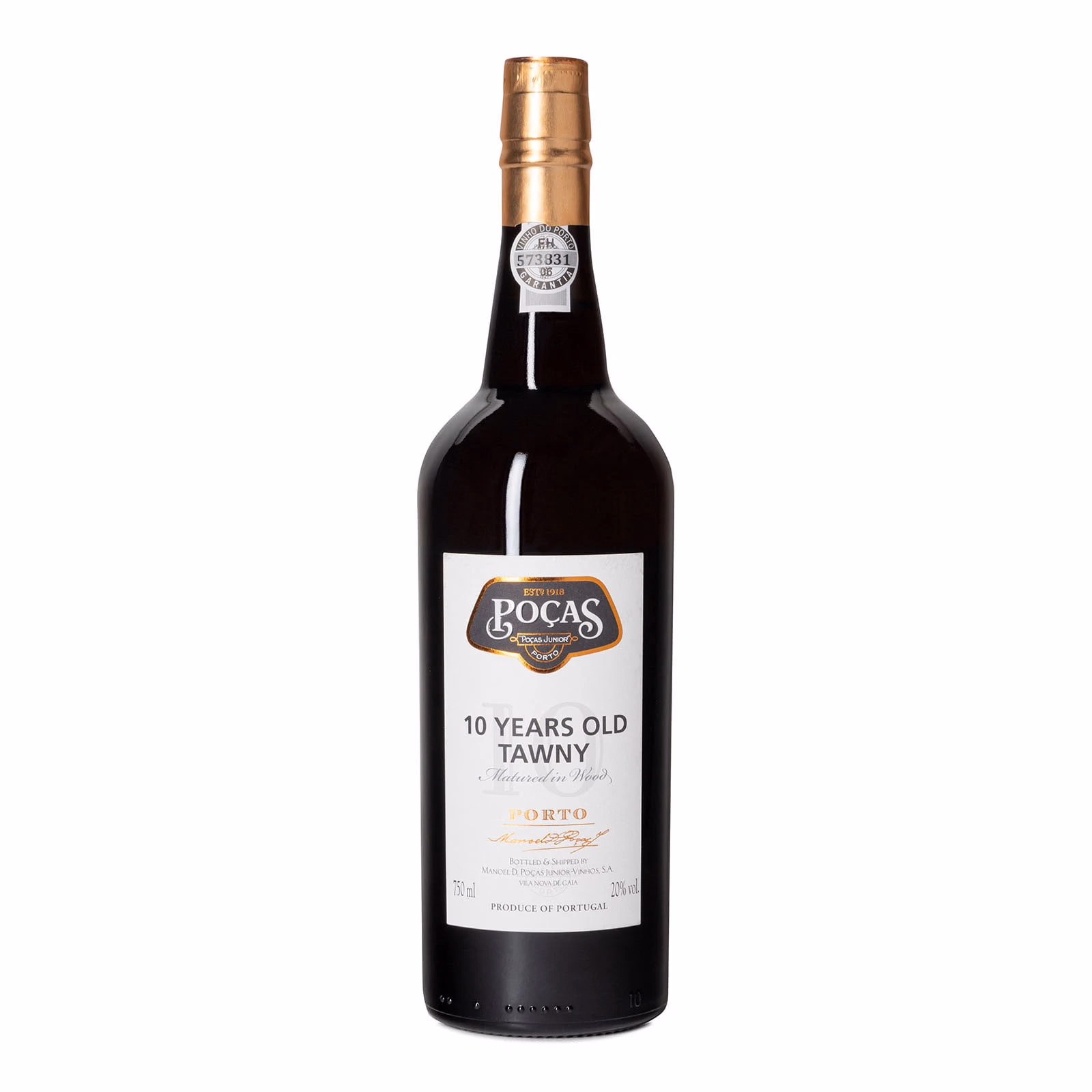 Poças Tawny 10 años