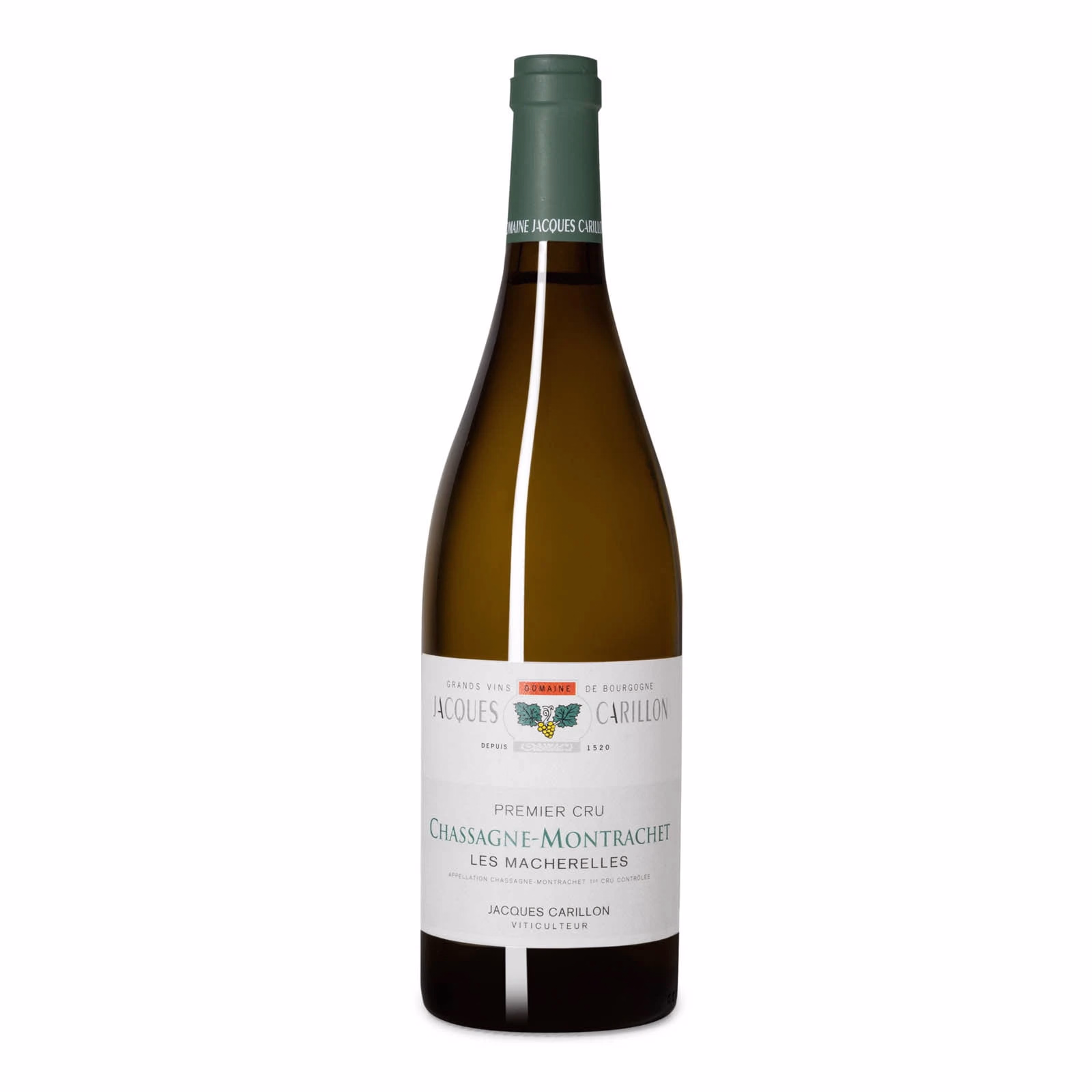Jacques Carillon Chassagne-Montrachet 1 er. Cru Les Macherelles 2017