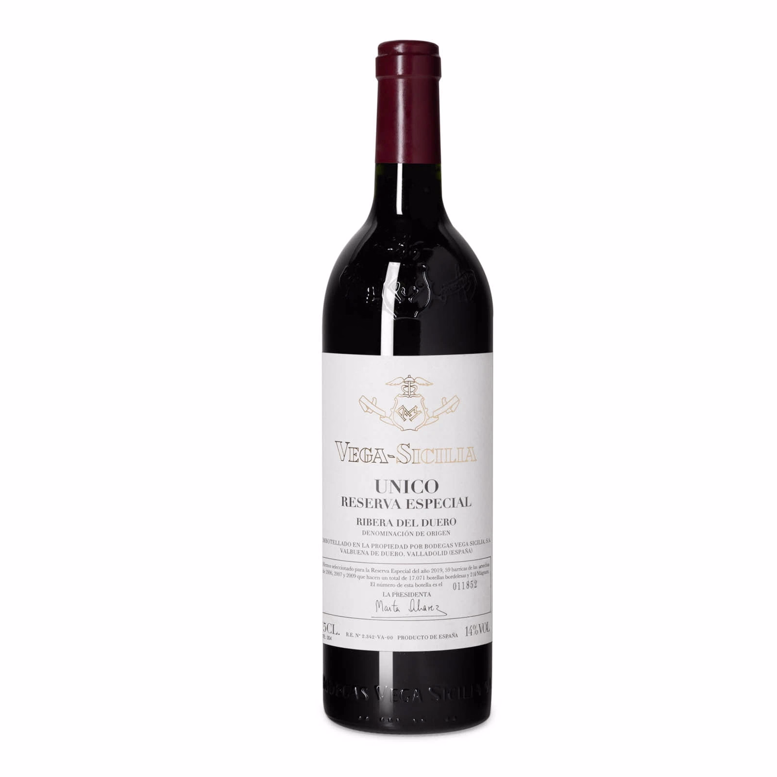 Vega Sicilia Único Reserva Especial año 2023 (2009, 2011, 2012)