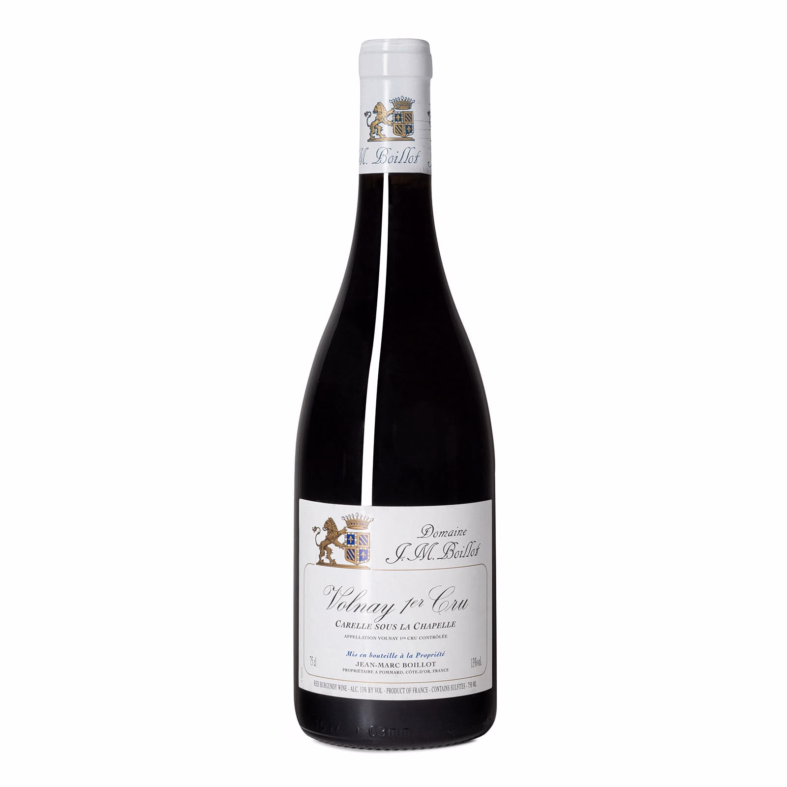 Jean Marc Boillot Volnay 1er. Cru Carelle Sous la Chapelle 2016 17 Jean Marc Boillot Volnay 1er. Cru Carelle Sous la Chapelle 2016