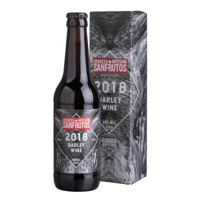 Cerveza Sanfrutos Barley Wine 2018 14% 30 IBU