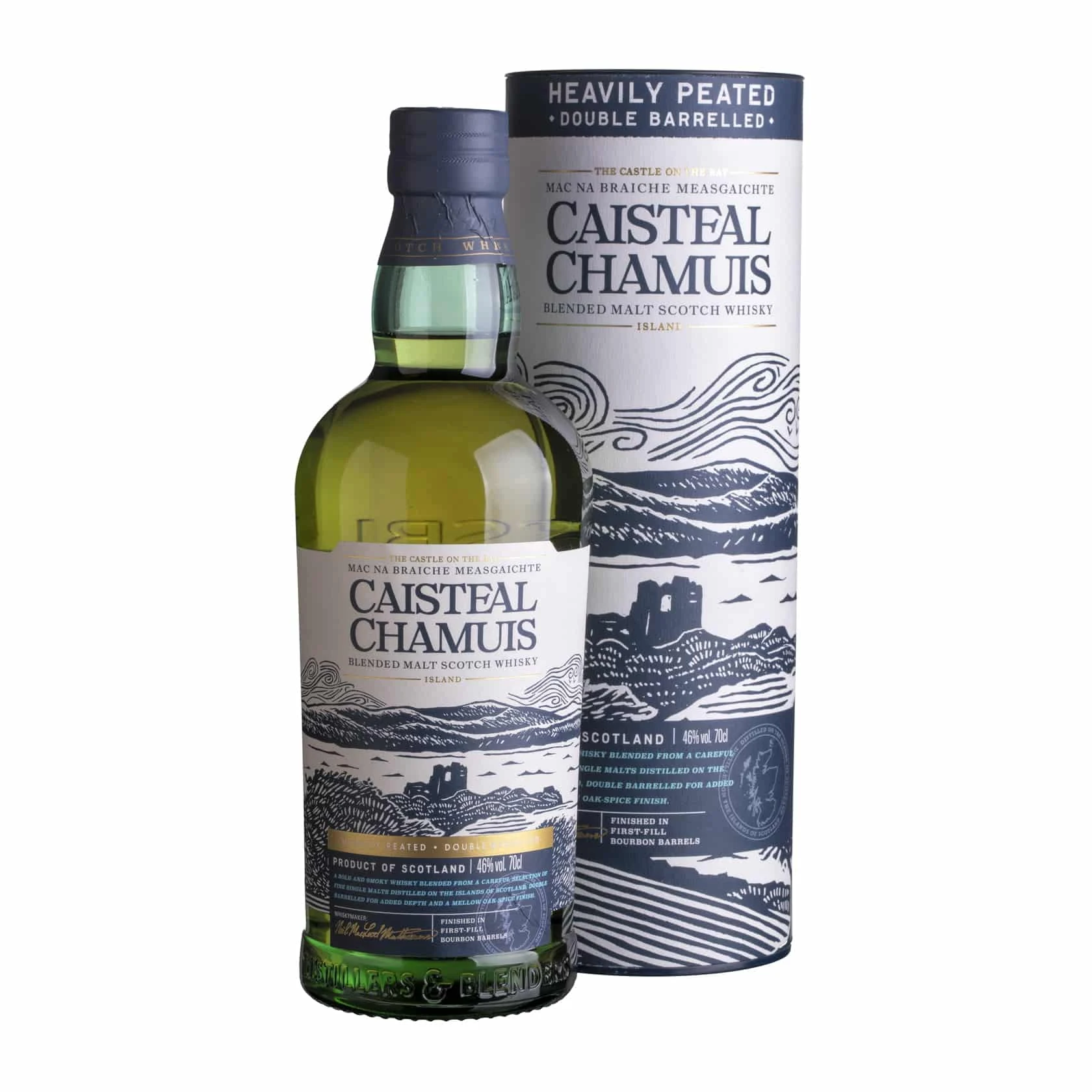 Whisky Caisteal Chamuis Blended Island Malt Bourbon 46%