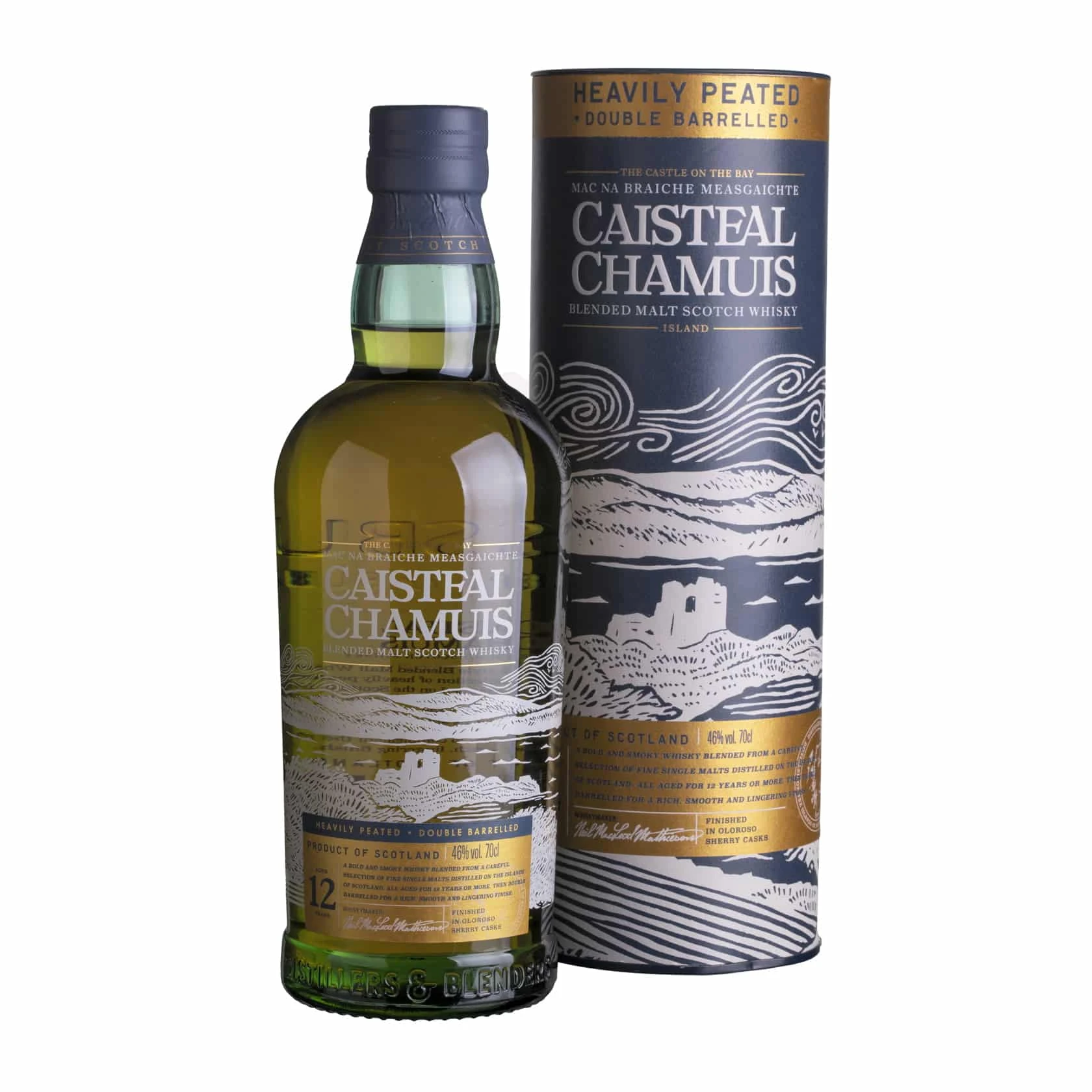 Whisky Caisteal Chamuis 12 YO Blended Island Malt Oloroso 46%