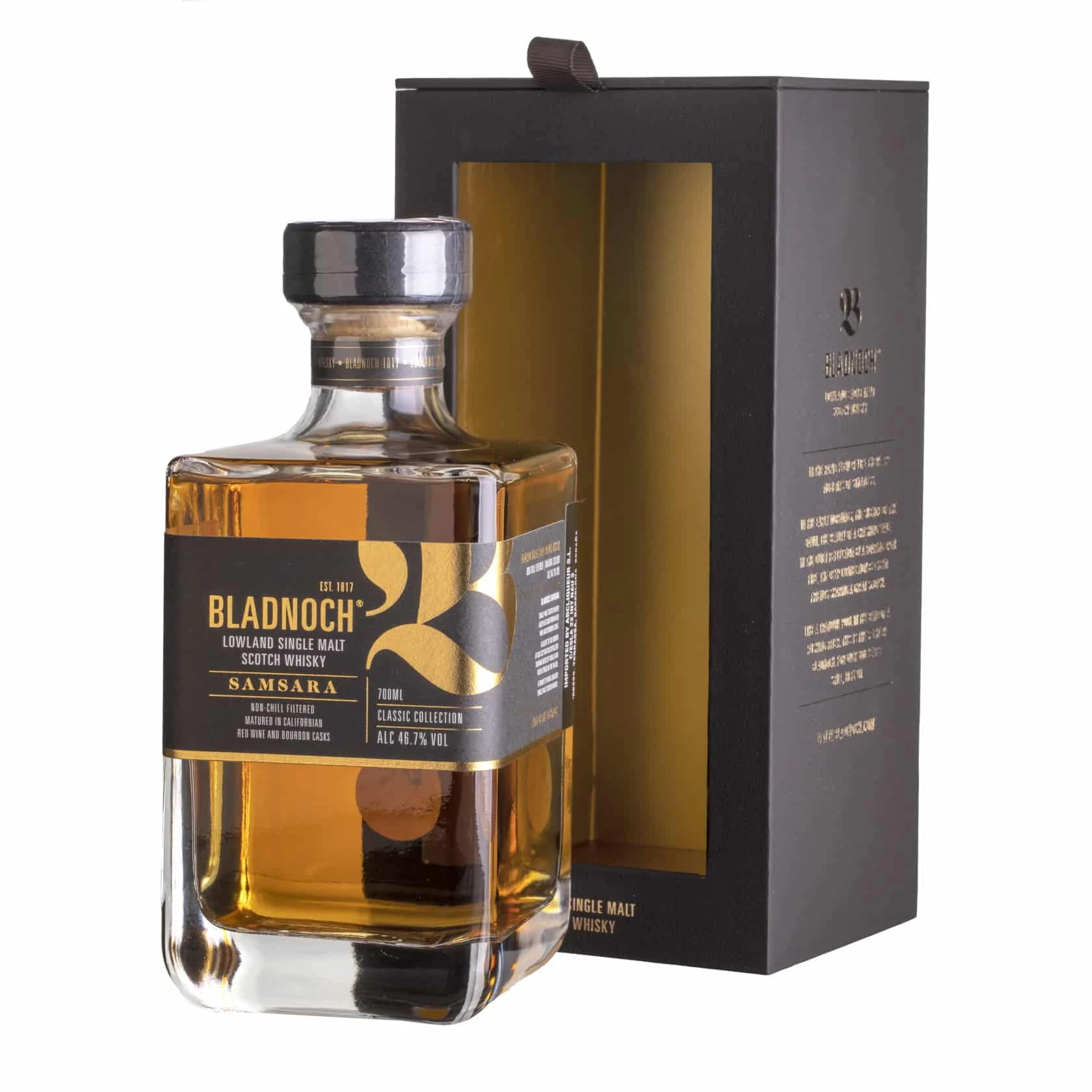 Whisky Bladnoch Samsara Californian Red Wine & Bourbon Casks Lowland Single Malt 46,7%