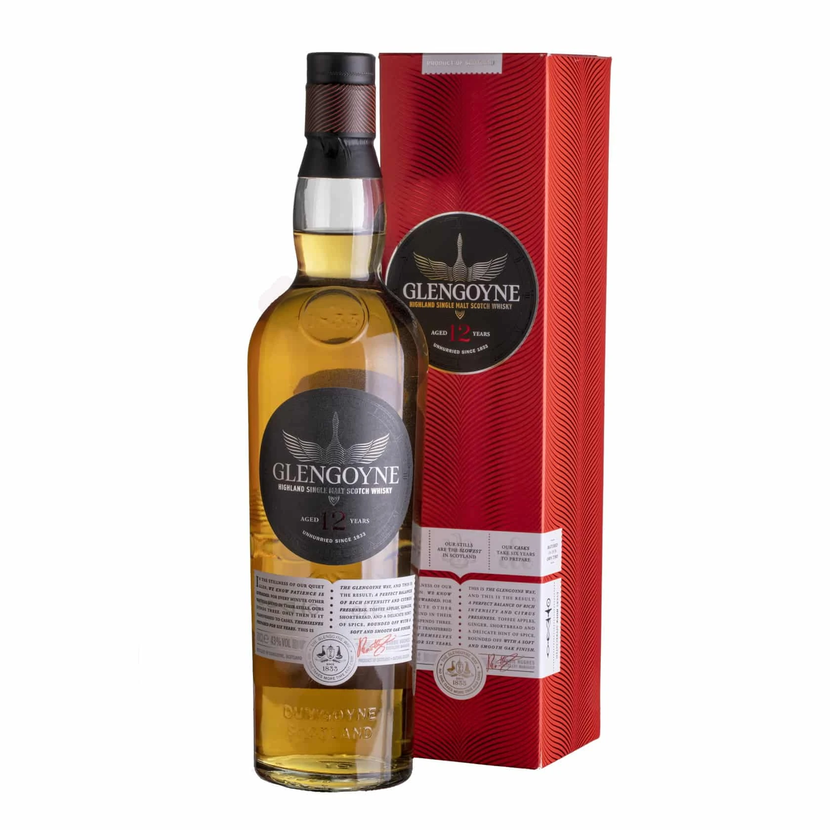 Whisky Glengoyne 12 YO Highland Single Malt 43%