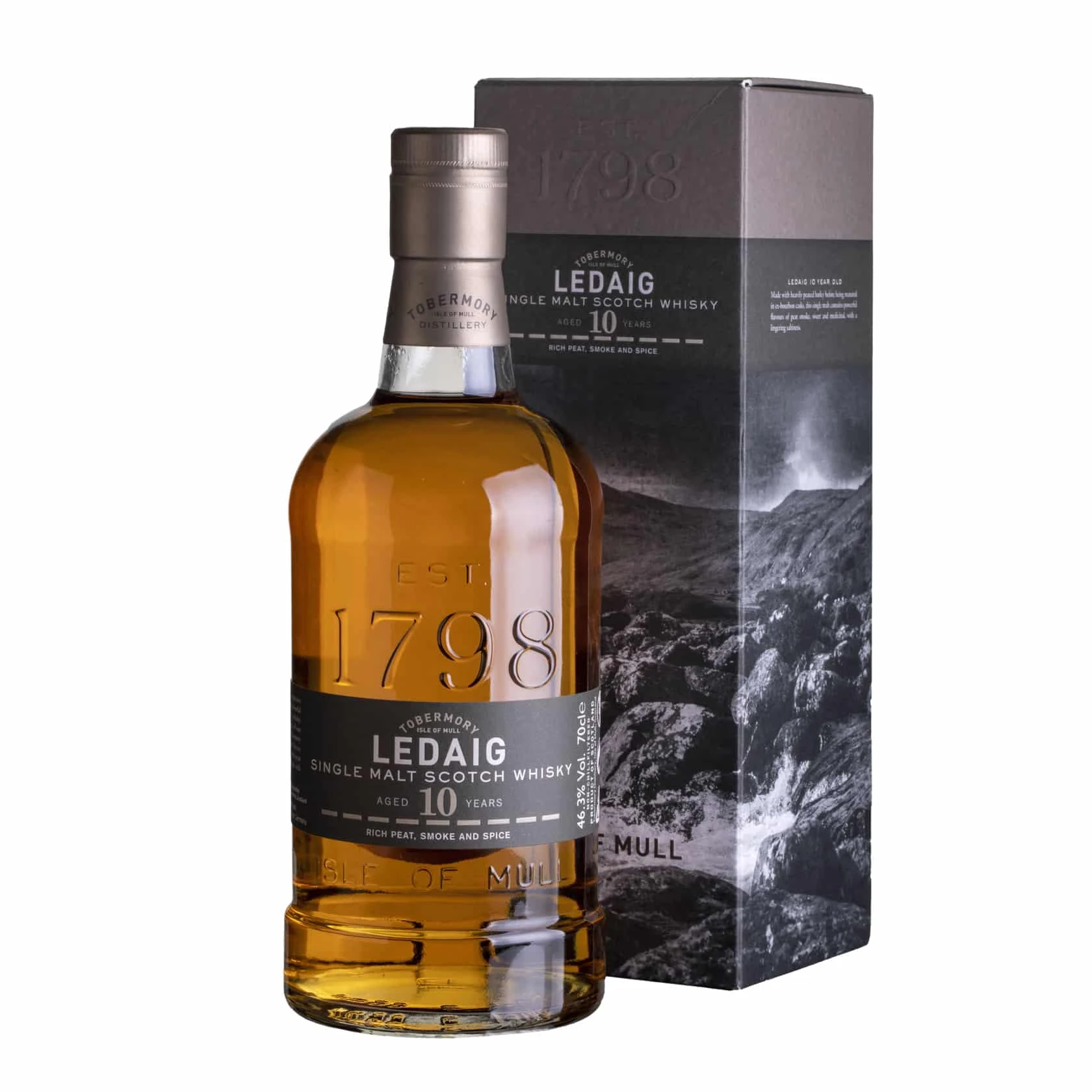 Whisky Ledaig 10 YO Single Malt Isle of Mull