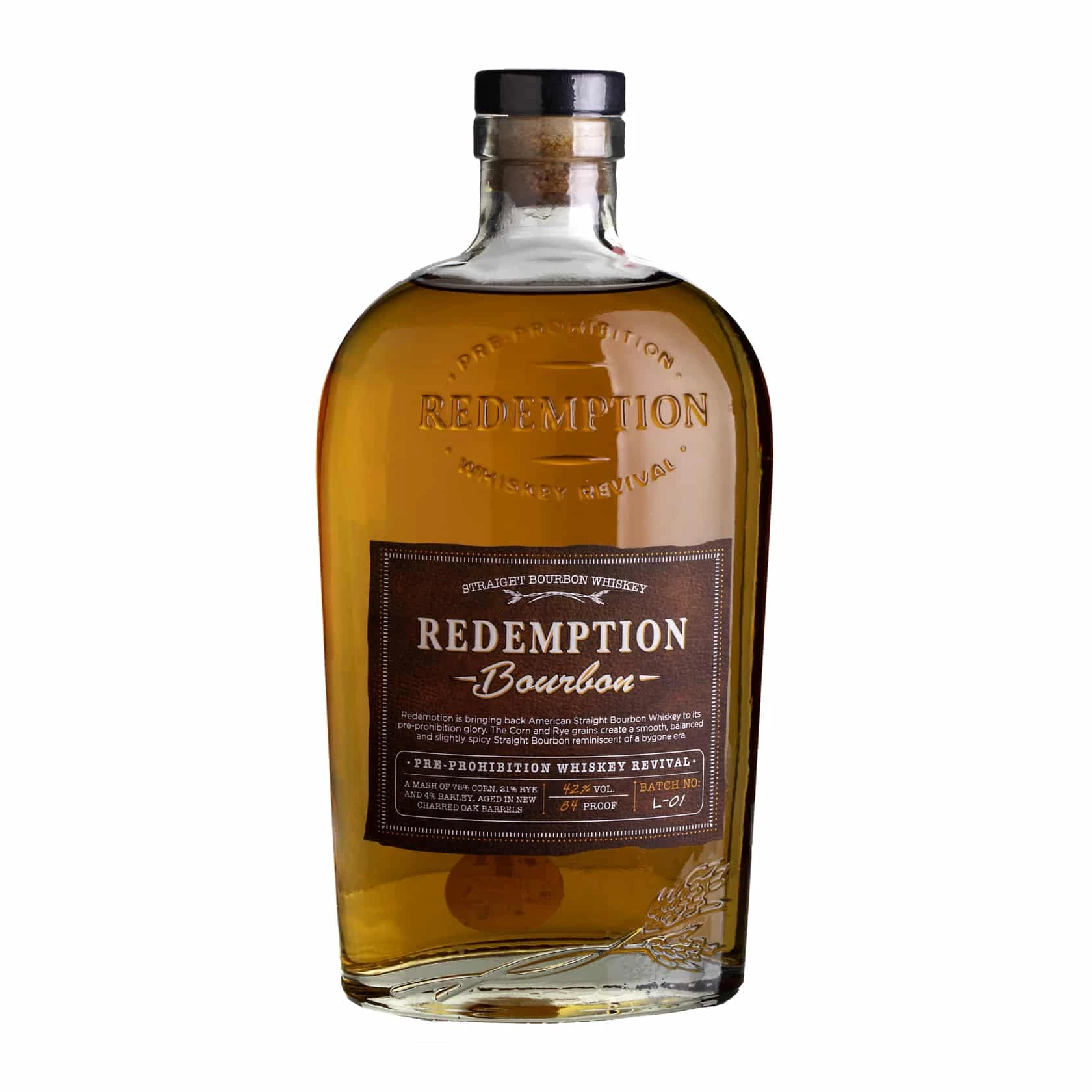 Bourbon Redemption Straight Whiskey 44%