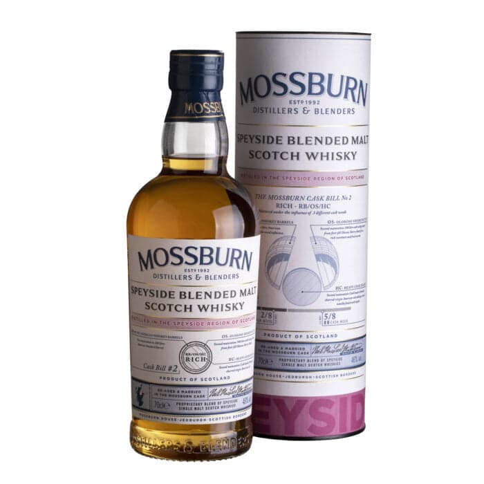 Whisky Mossburn Cask Bill #2 Speyside Blended Malt 46%