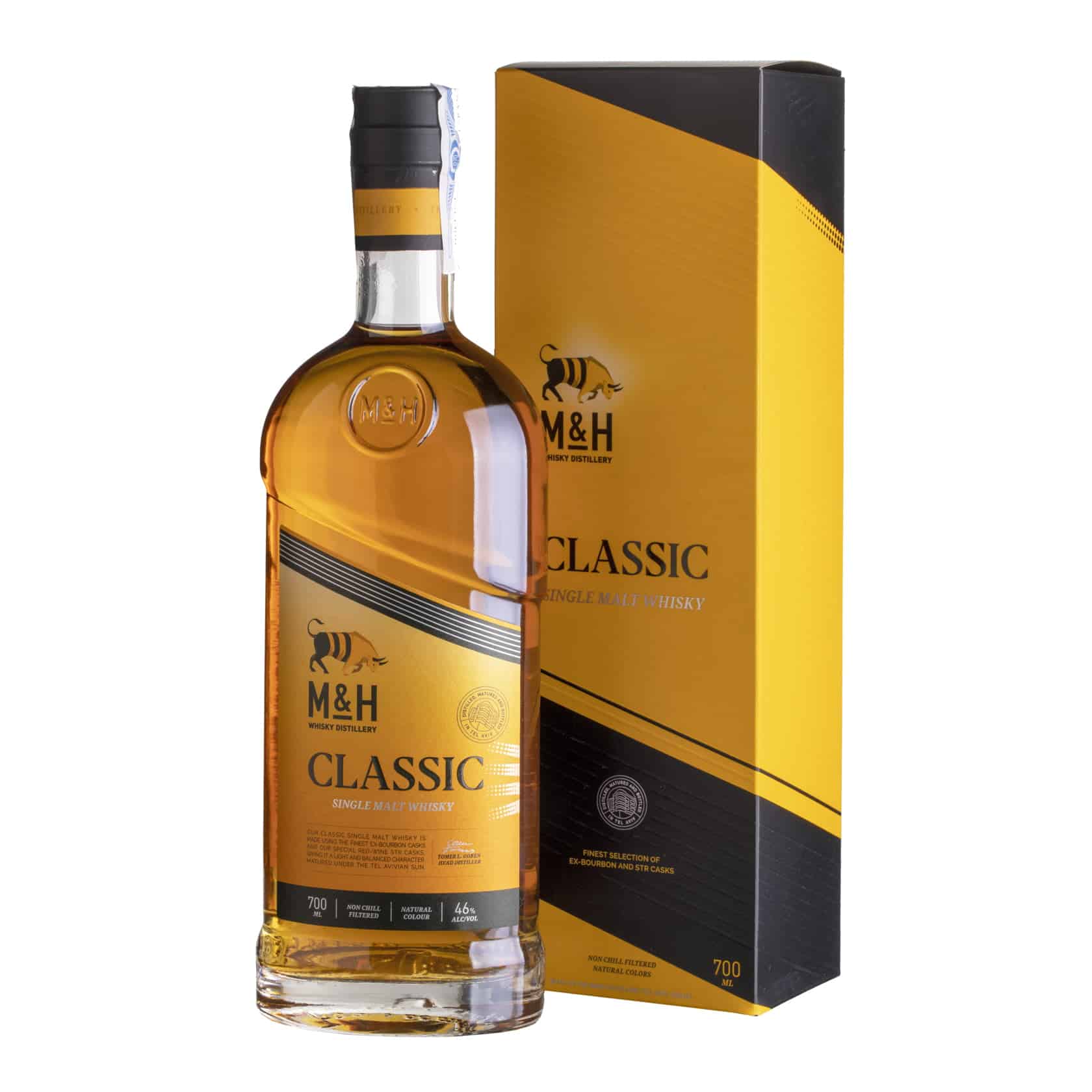 Whisky M&H Classic Israel Single Malt 46%