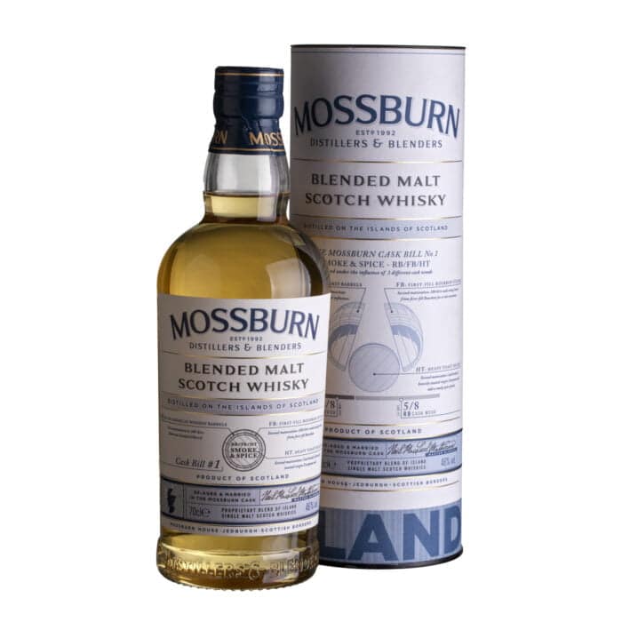 Whisky Mossburn Cask Bill #1 Islands Blended Malt 46%