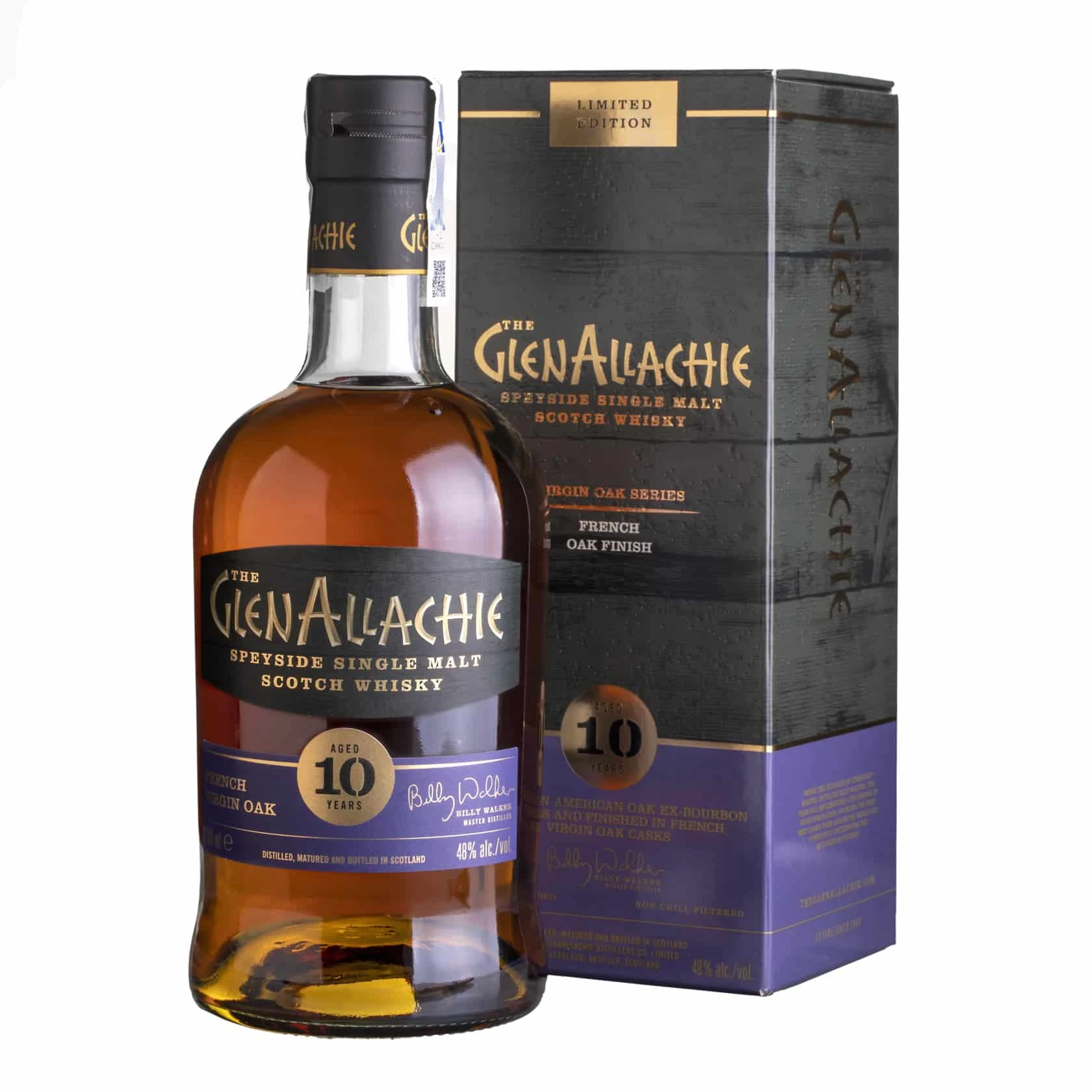 Whisky Glenallachie French Virgin Oak 10 YO Speyside Single Malt 48%