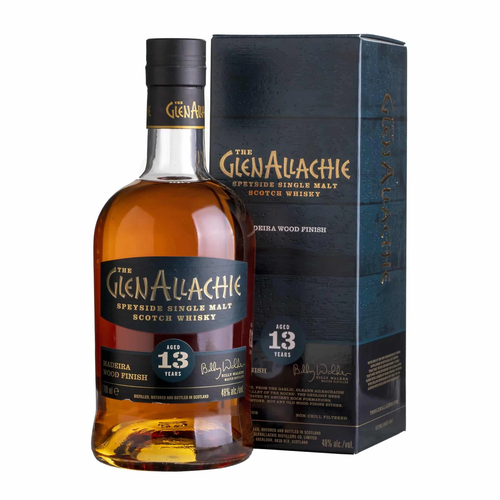 Whisky Glenallachie 13 YO Madeira Wood Finish Speyside Single Malt 48%