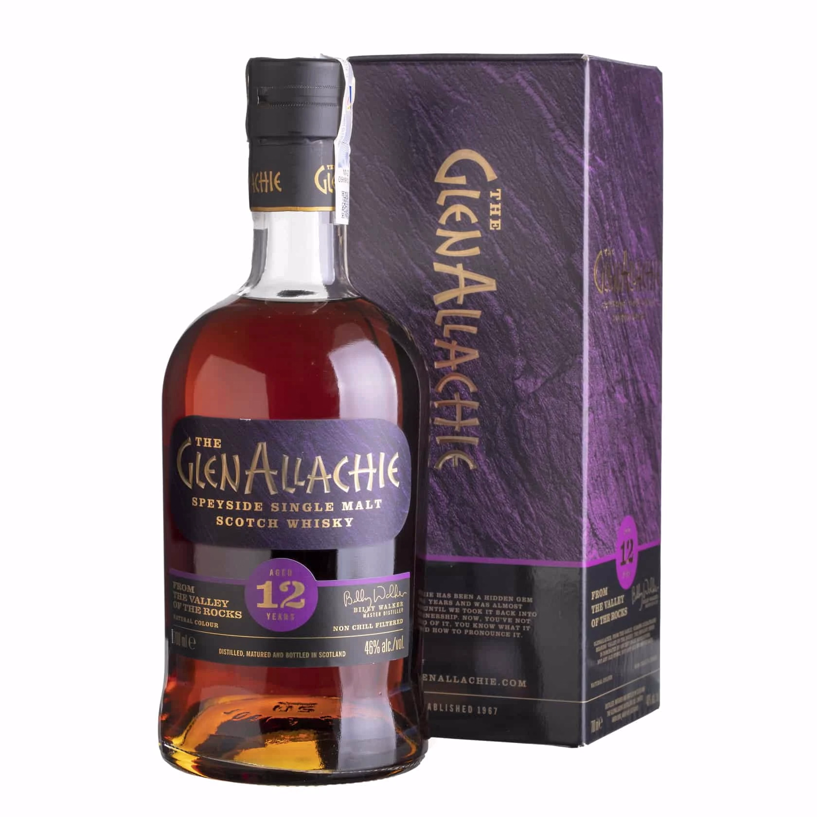 Whisky Glenallachie Valley of the Rocks 12 YO Speyside Single Malt 46%