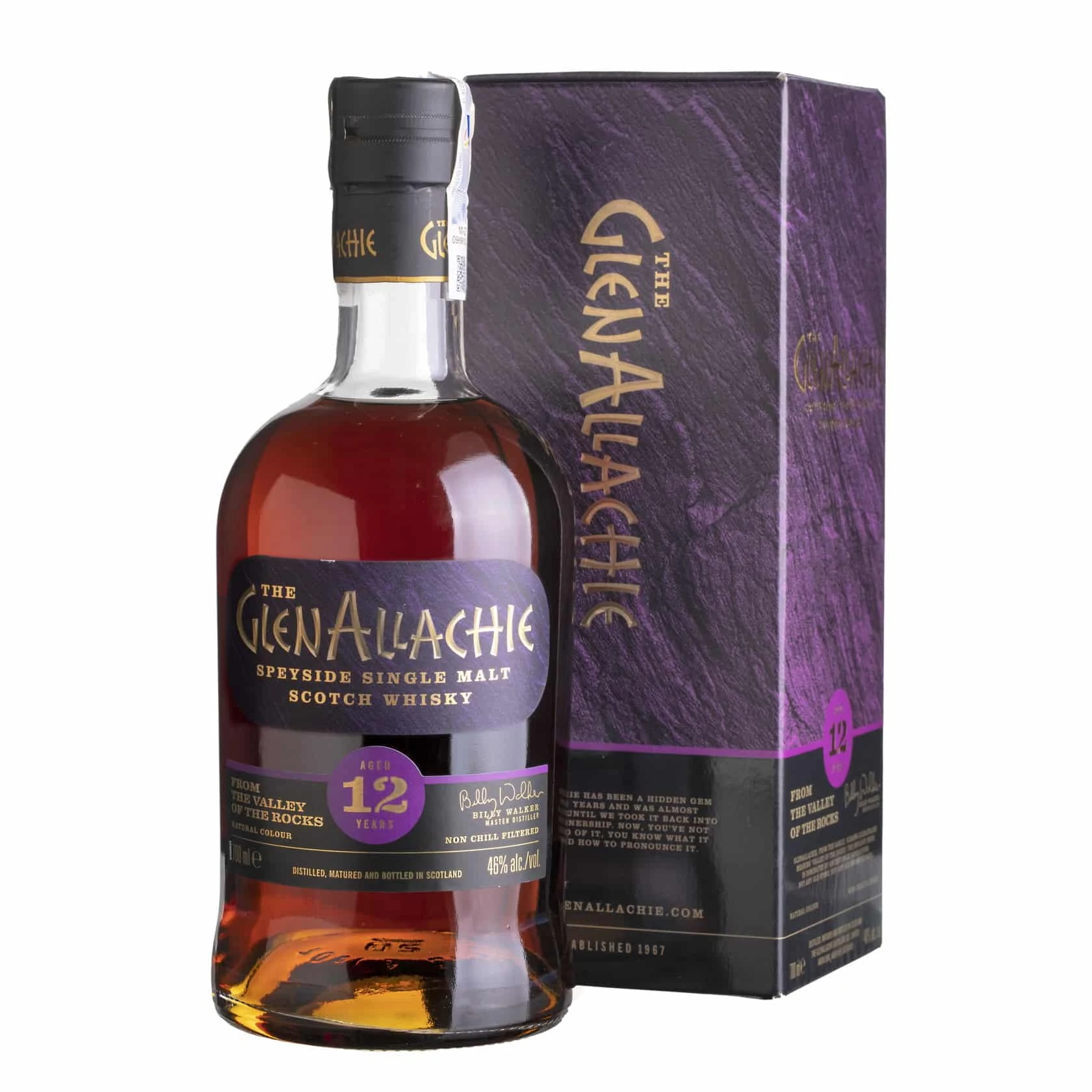 Whisky Glenallachie Valley of the Rocks 12 YO Speyside Single Malt 46%