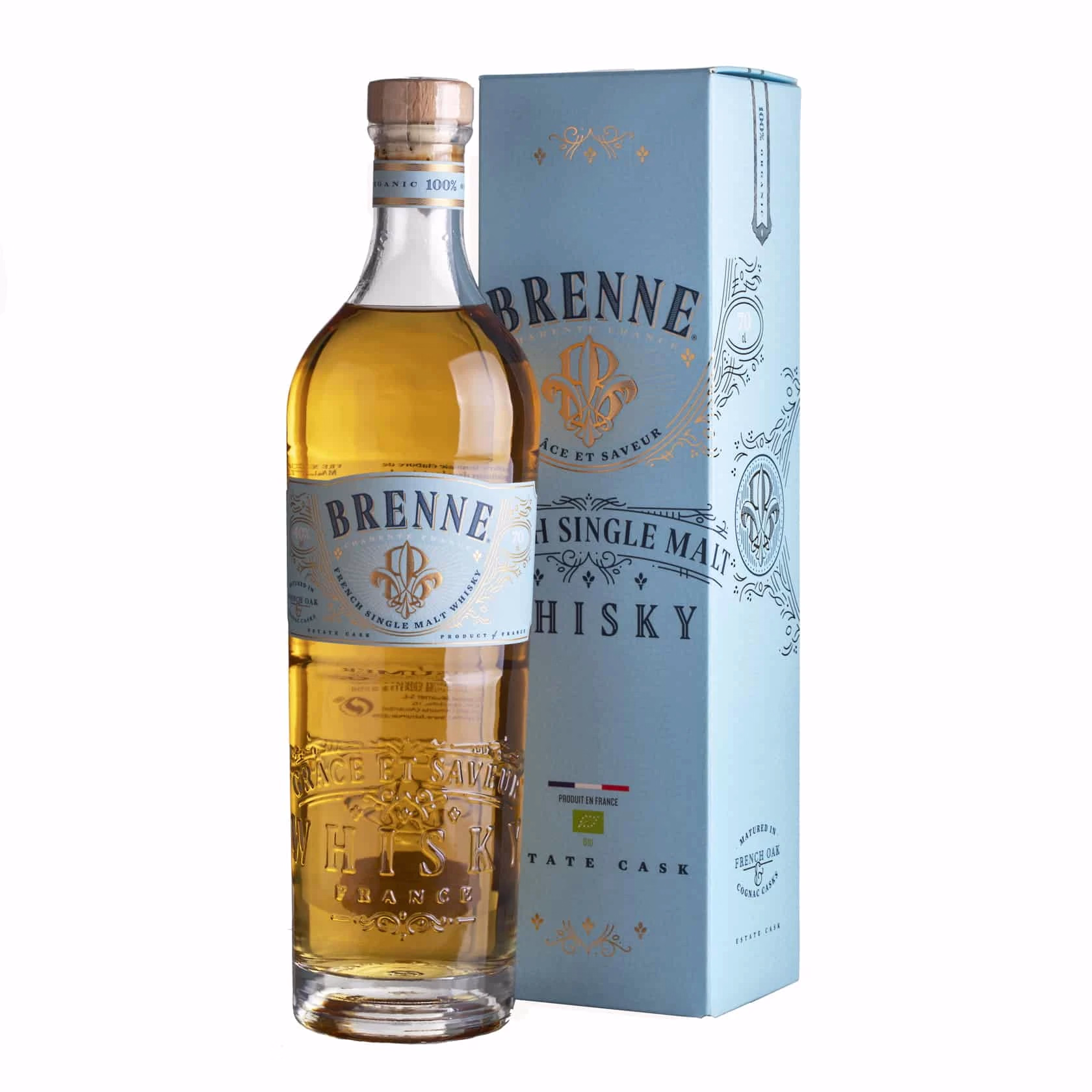 Whisky Brenne French Single Malt Cognac Casks 40%