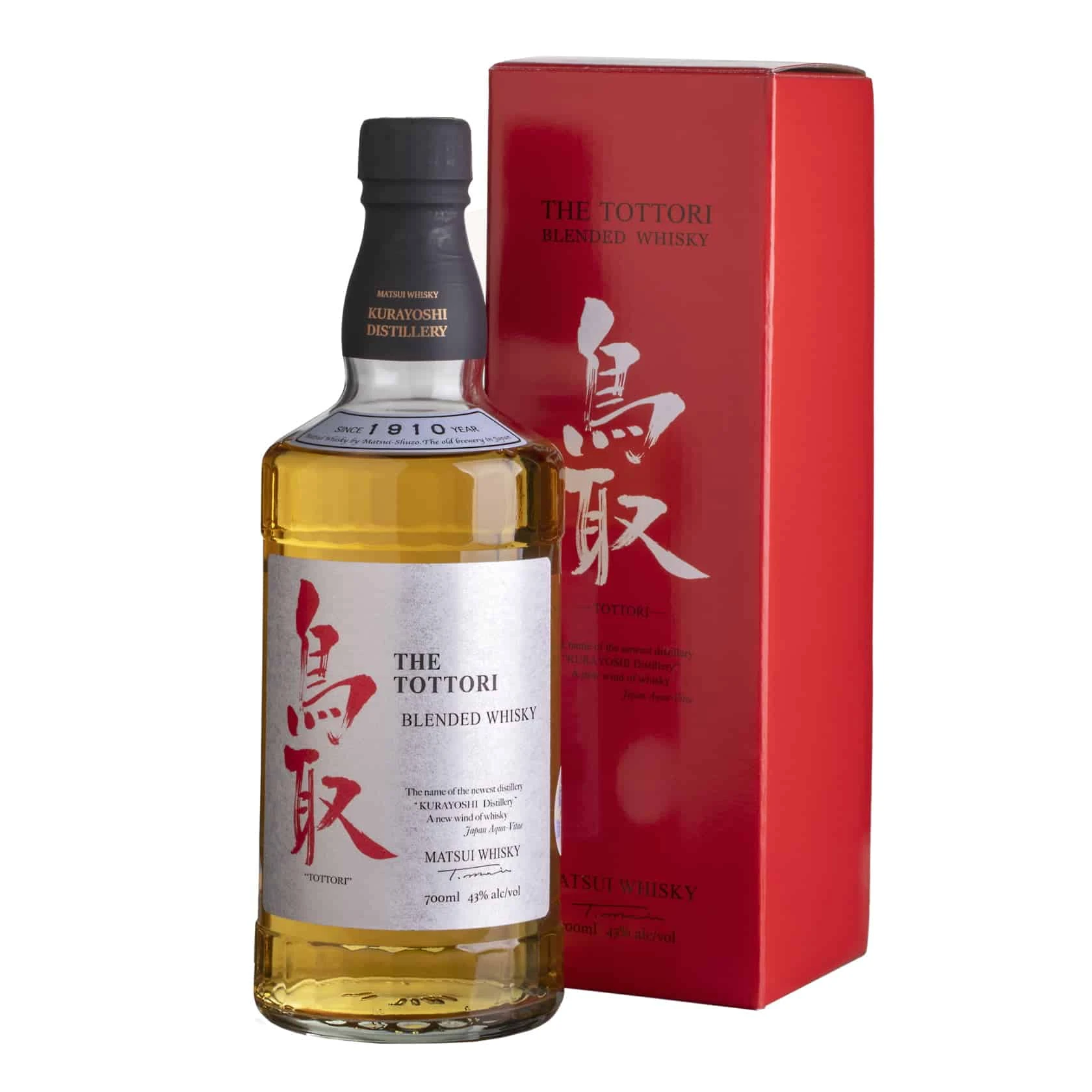 Whisky The Tottori Japanese Blended 43%