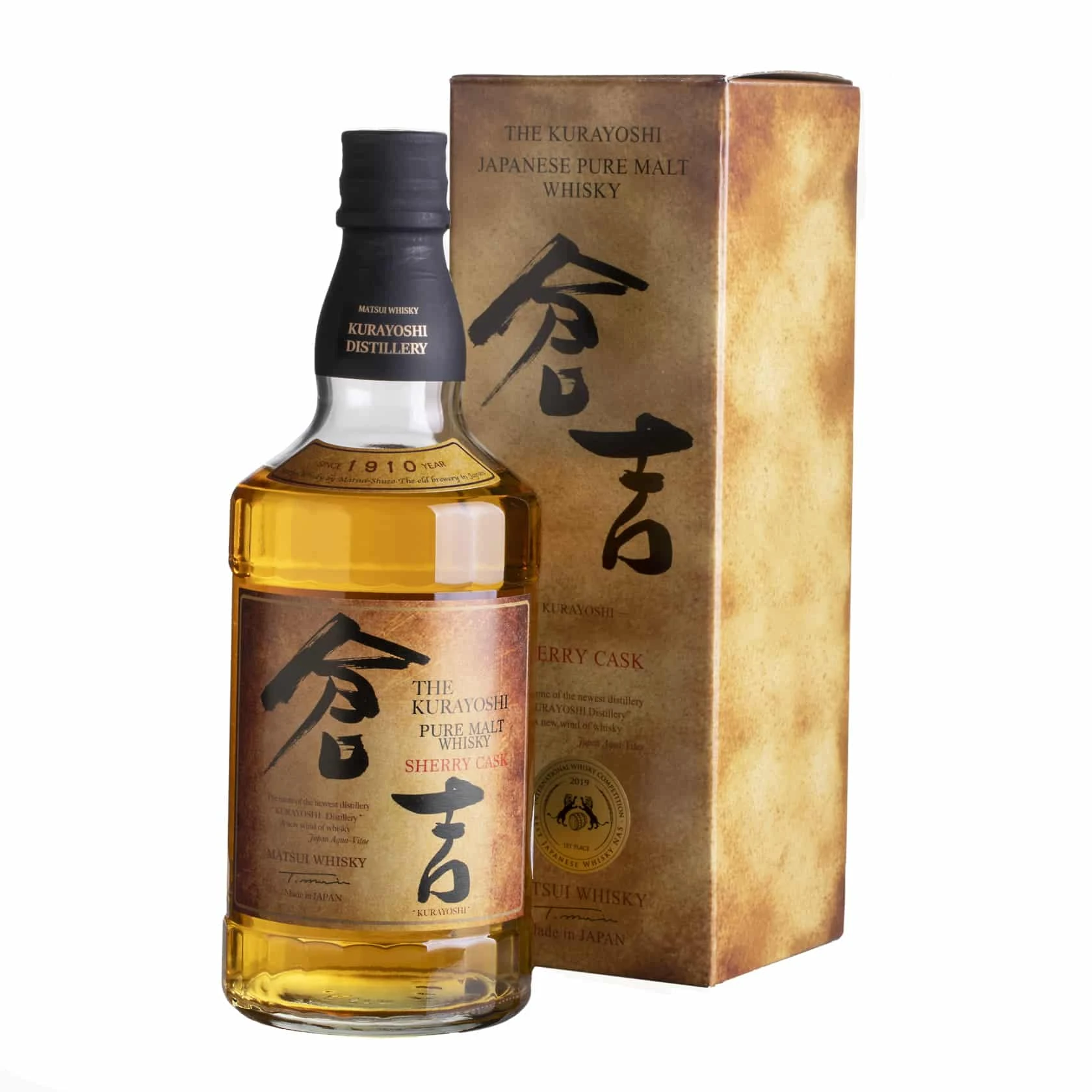 Whisky The Kurayoshi Pure Malt Sherry Cask 43%