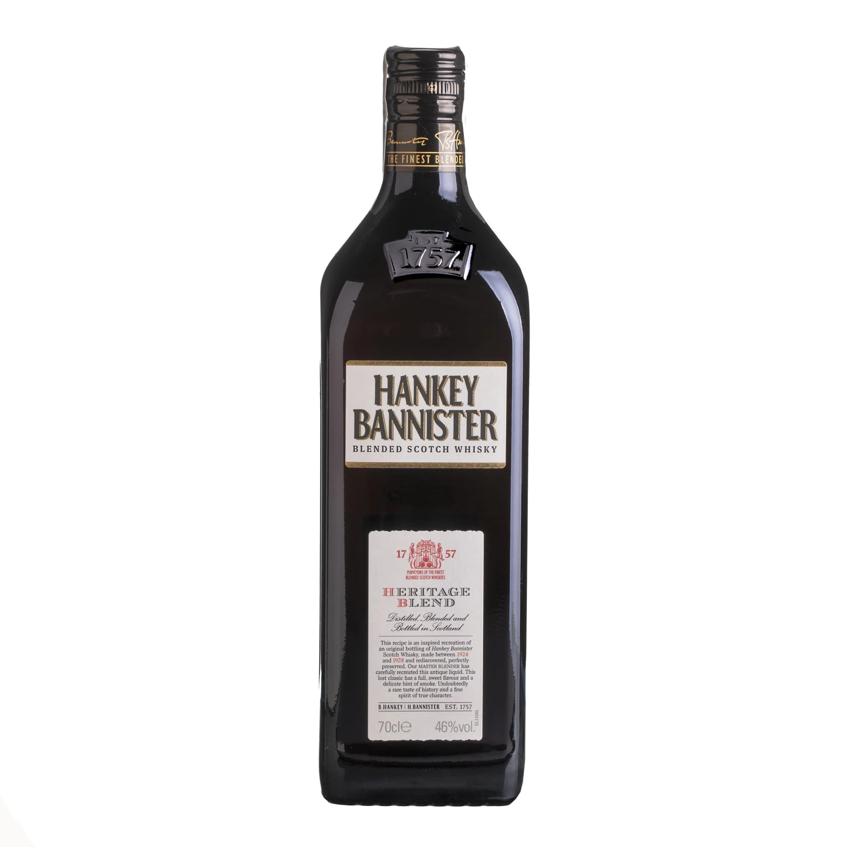 Whisky Hankey Bannister Heritage Blended Scotch 46%