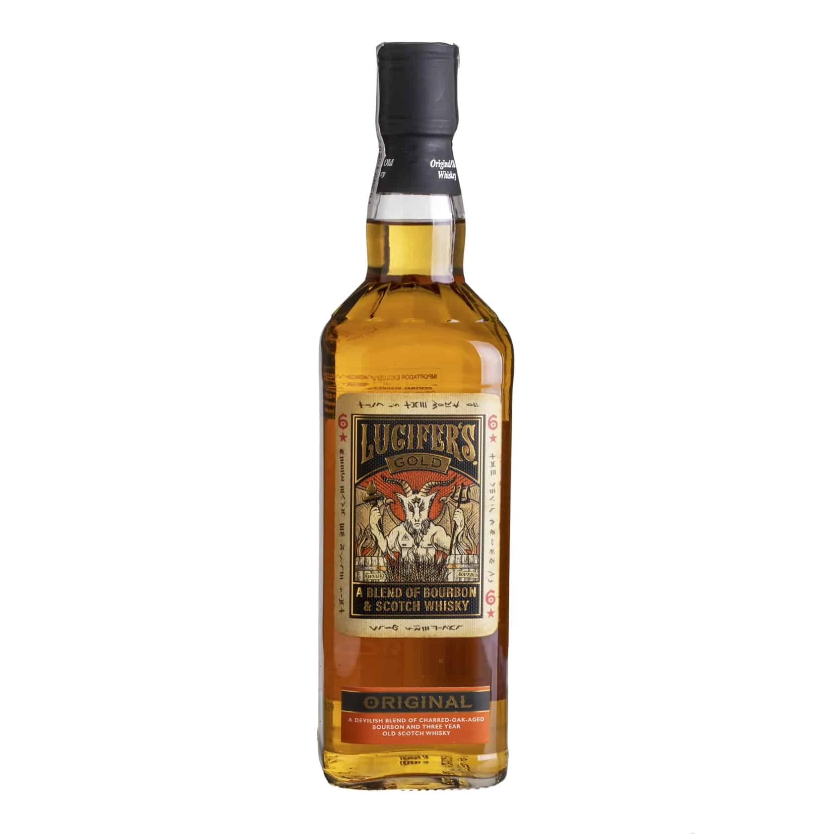 Whisky Lucifer's Gold Blend Bourbon & Scotch 40%