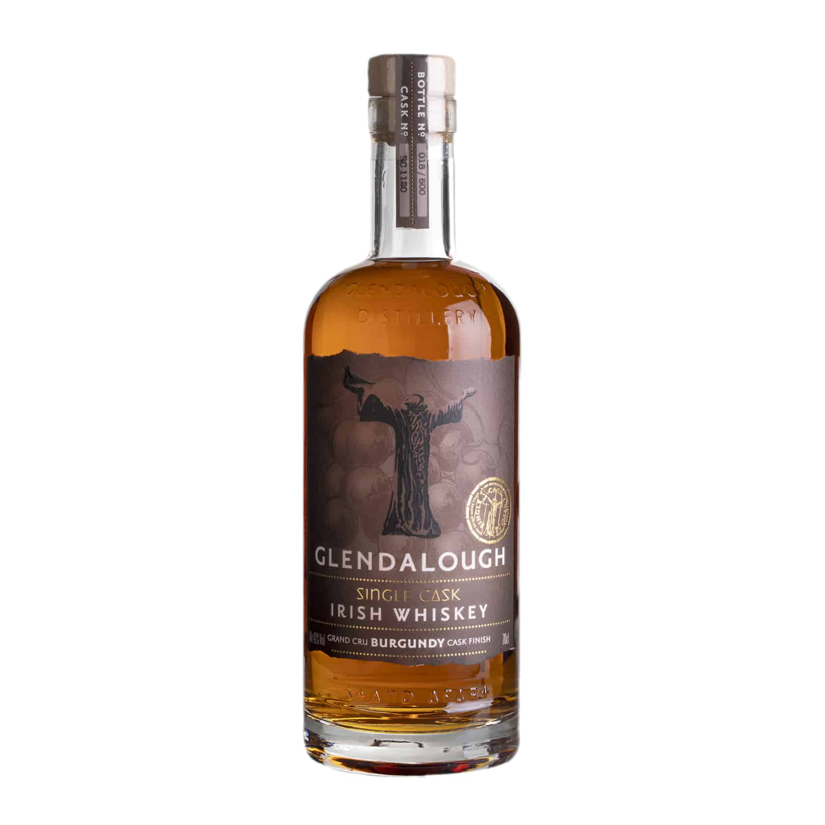Whiskey Glendalough Irish Grand Cru Burgundy Cask Finish