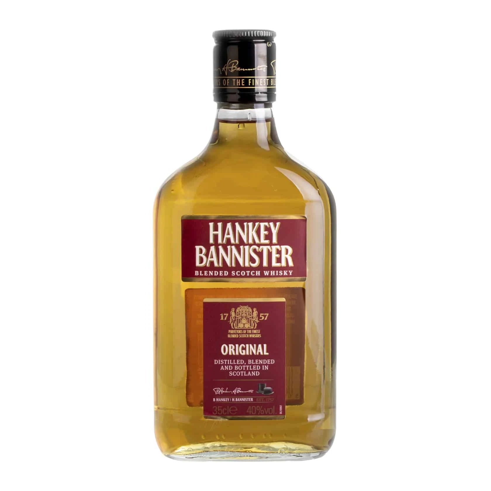 Whisky Hankey Bannister Original Scotch Blended 40% 35 CL