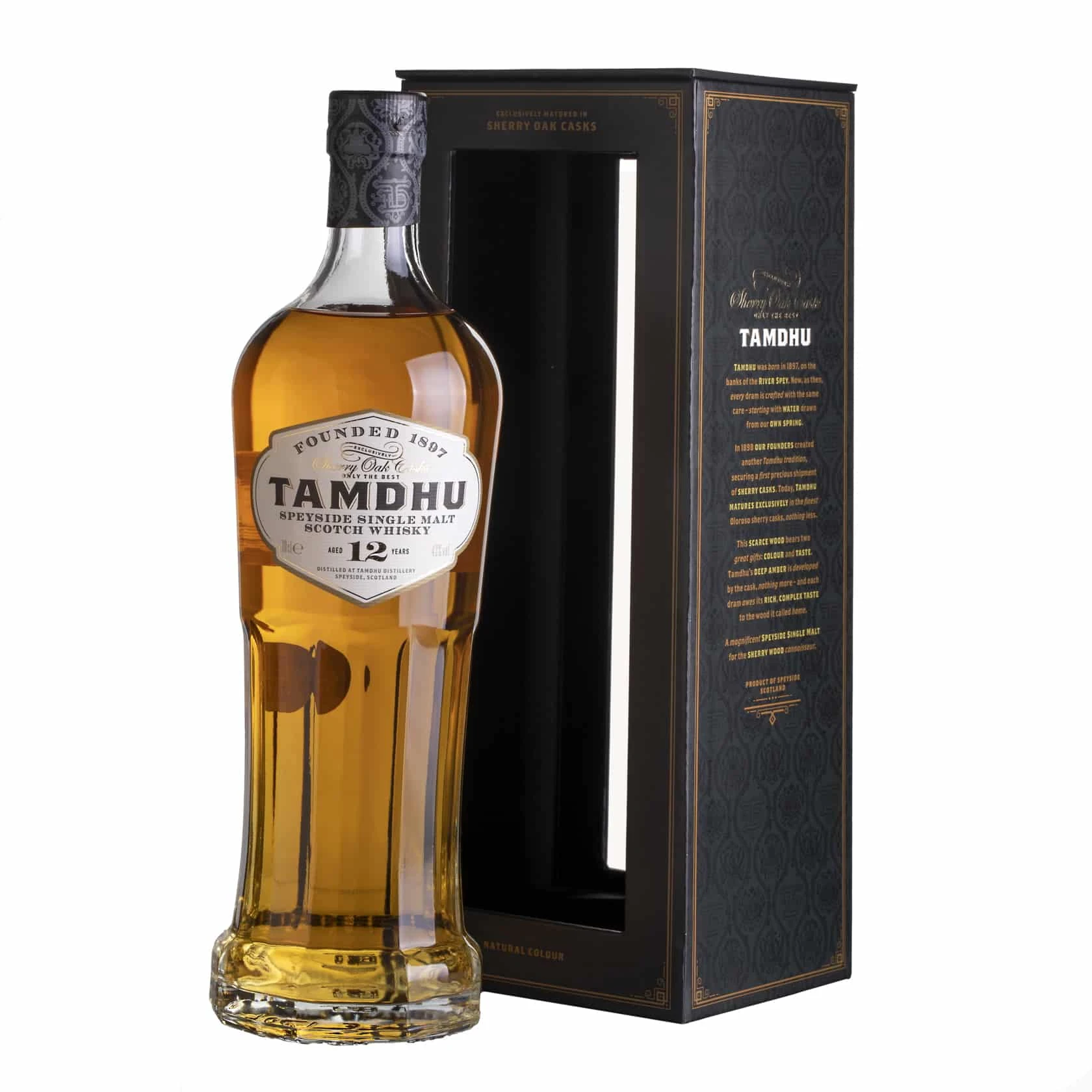 Whisky Tamdhu 12 YO Speyside Single Malt Sherry Oak 43%