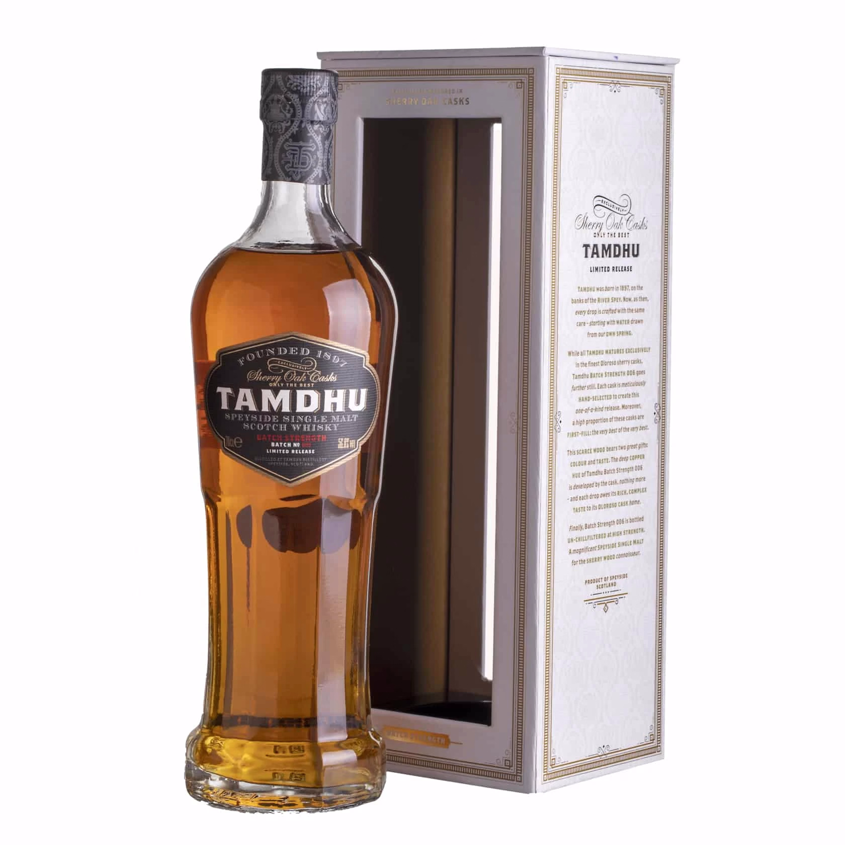 Whisky Tamdhu Batch Strength 008 Sherry Oak Speyside Single Malt 55.8% 9 Whisky Tamdhu Batch Strength 008 Sherry Oak Speyside Single Malt 55.8%
