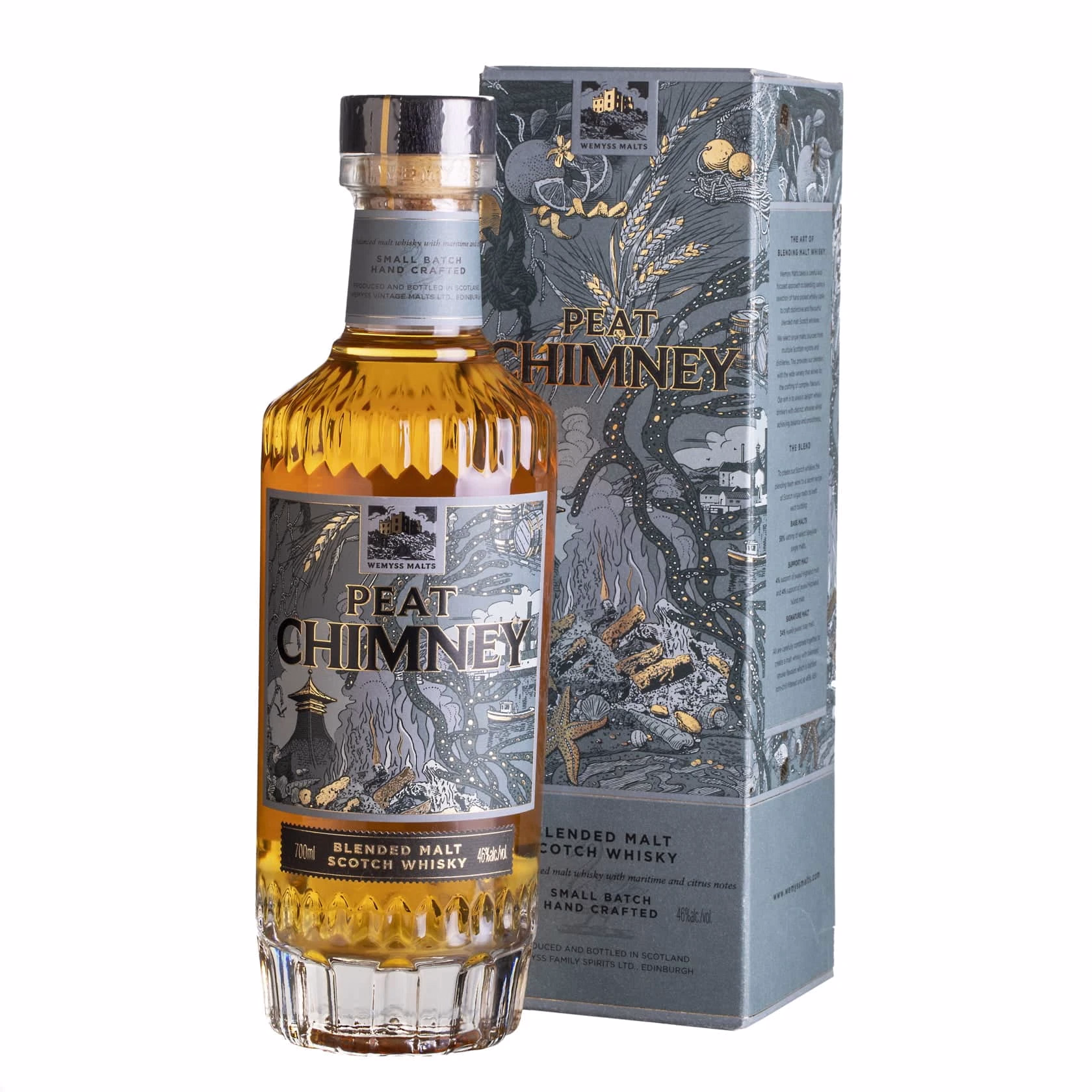 Whisky Wemyss Peat Chimney Blended Malt 46%