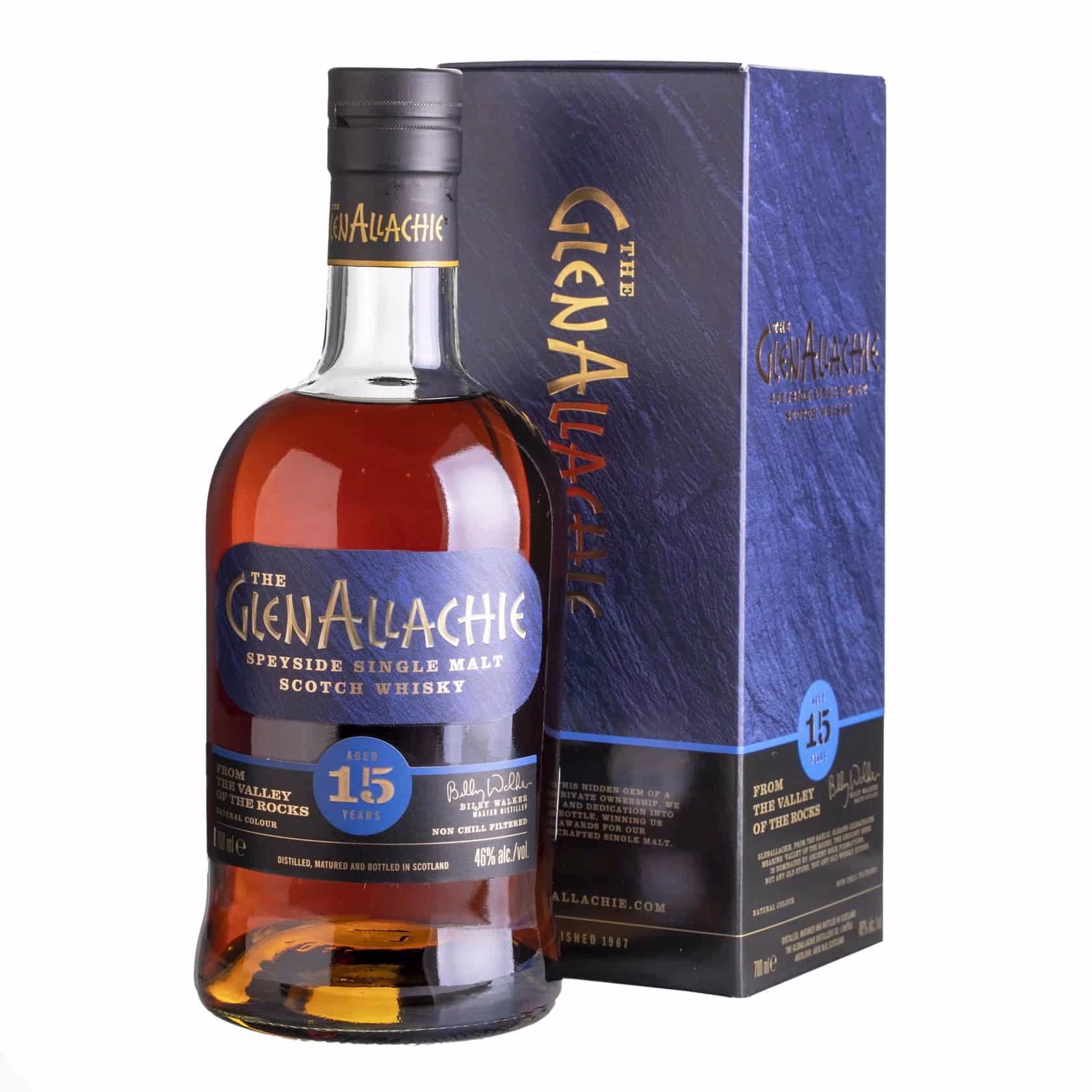 Whisky Glenallachie Valley of the Rocks 15 YO Speyside Single Malt 46%
