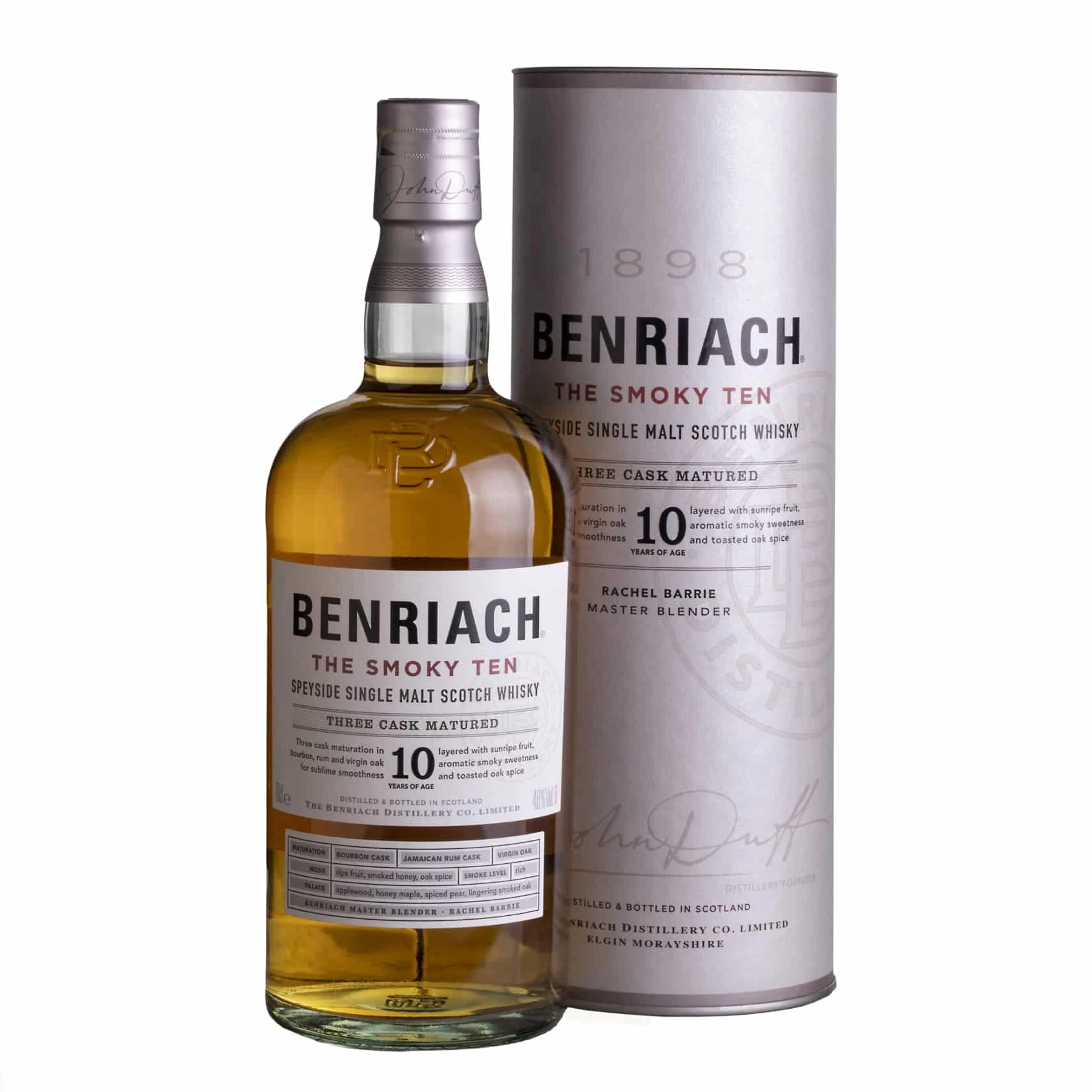Whisky Benriach The Smoky Ten 10 YO Speyside Single Malt 46%