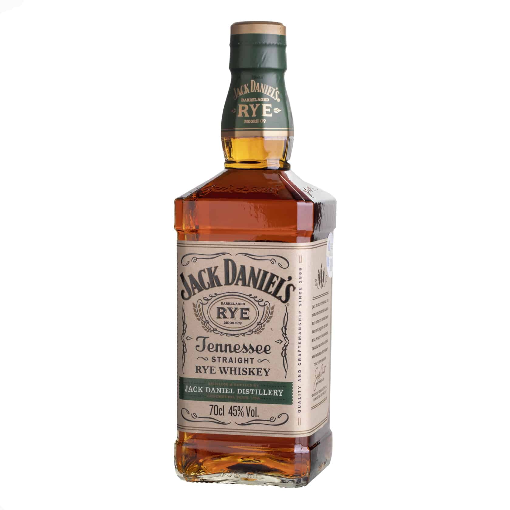 Whiskey Jack Daniel's Tennessee Straight Rye 45%