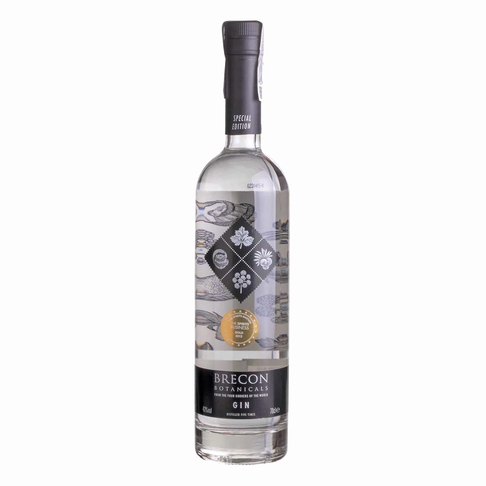 Ginebra Brecon Botanicals Welsh Dry 43%