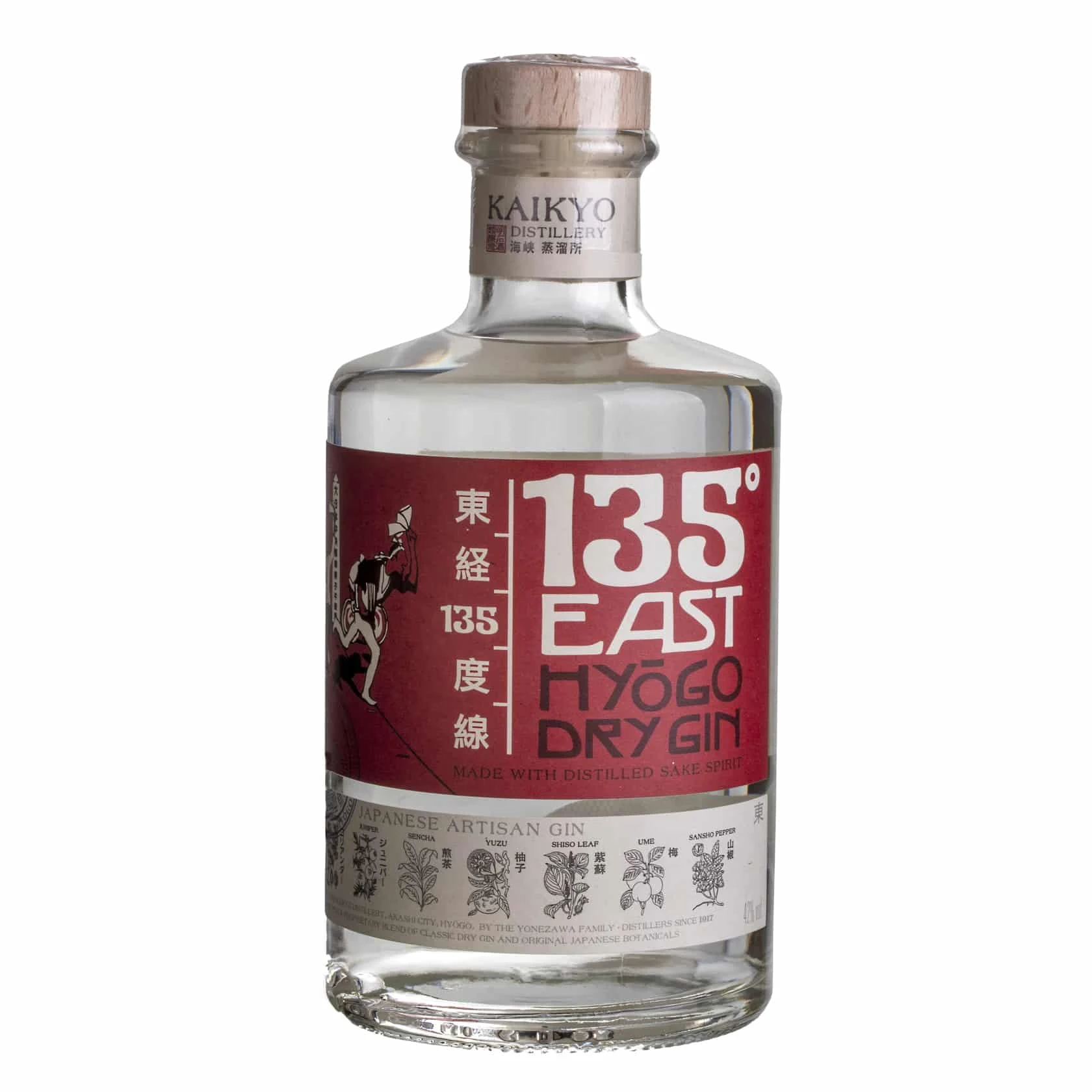 Ginebra 135º East Hyògo Sake Japanese Dry 8 Botánicos