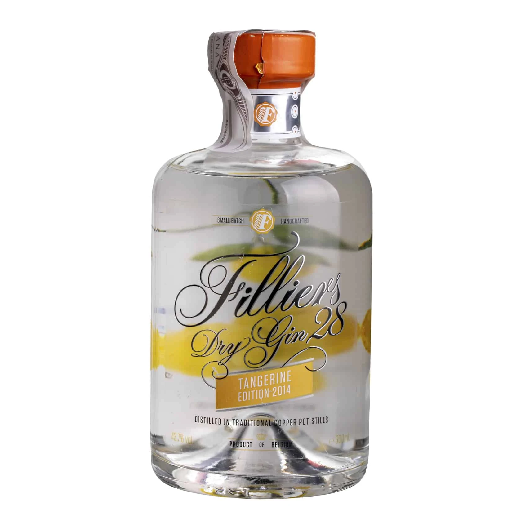 Ginebra Filliers 28 Botánicos Tangerine Dry 43.7%