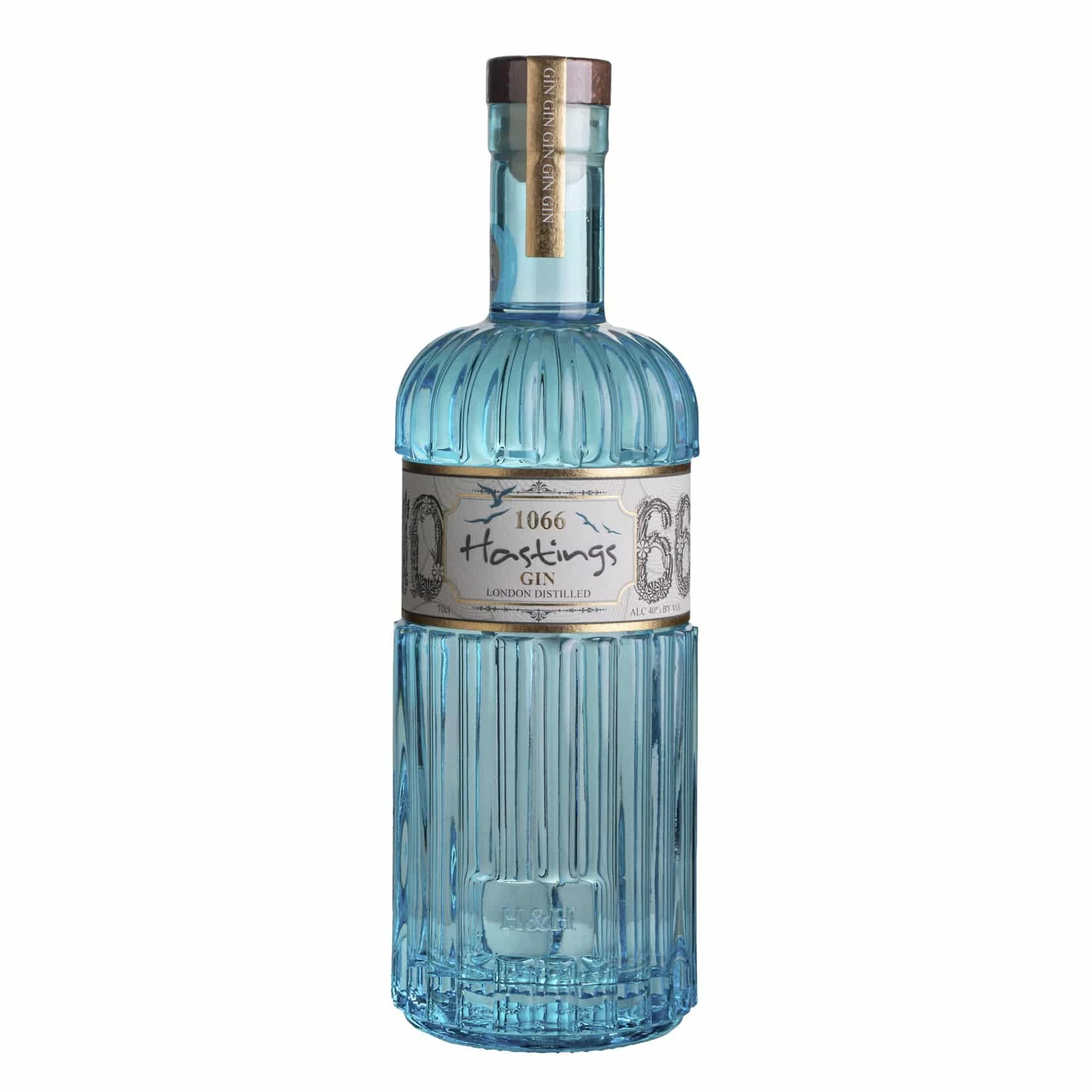 Ginebra Hastings 1066 London Dry 9 Botánicos 40%