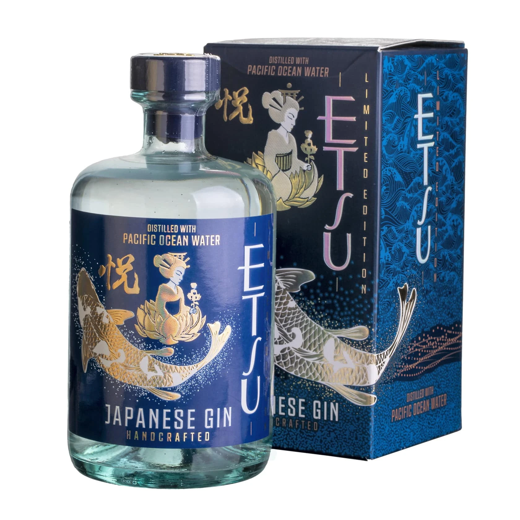 Ginebra Etsu Pacific Ocean Water Japanese Dry 45%