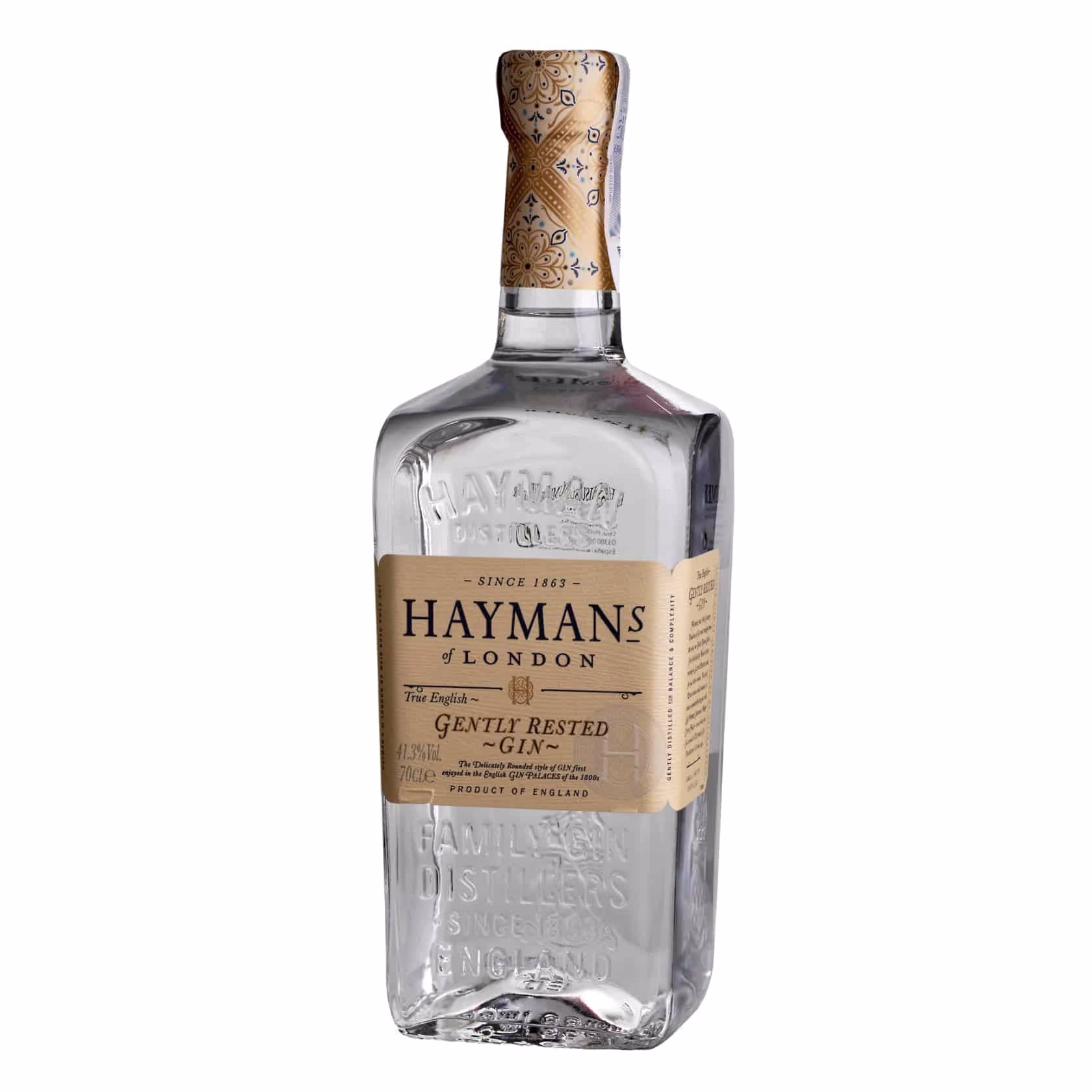 Ginebra Hayman's Gently Rested Whisky Casks 41.3% 15 Ginebra Hayman's Gently Rested Whisky Casks 41.3%