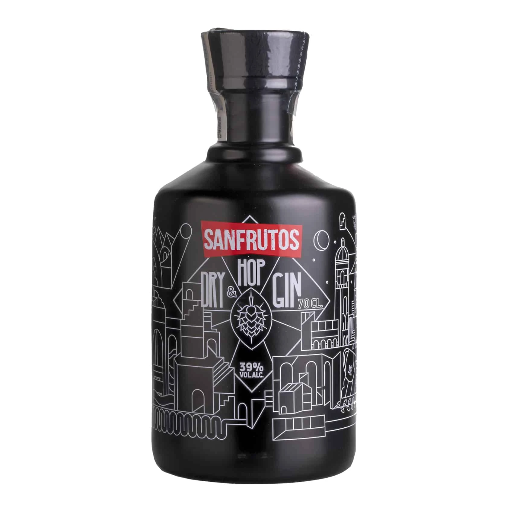 Ginebra Sanfrutos Dry & Hop Gin Dry 39%