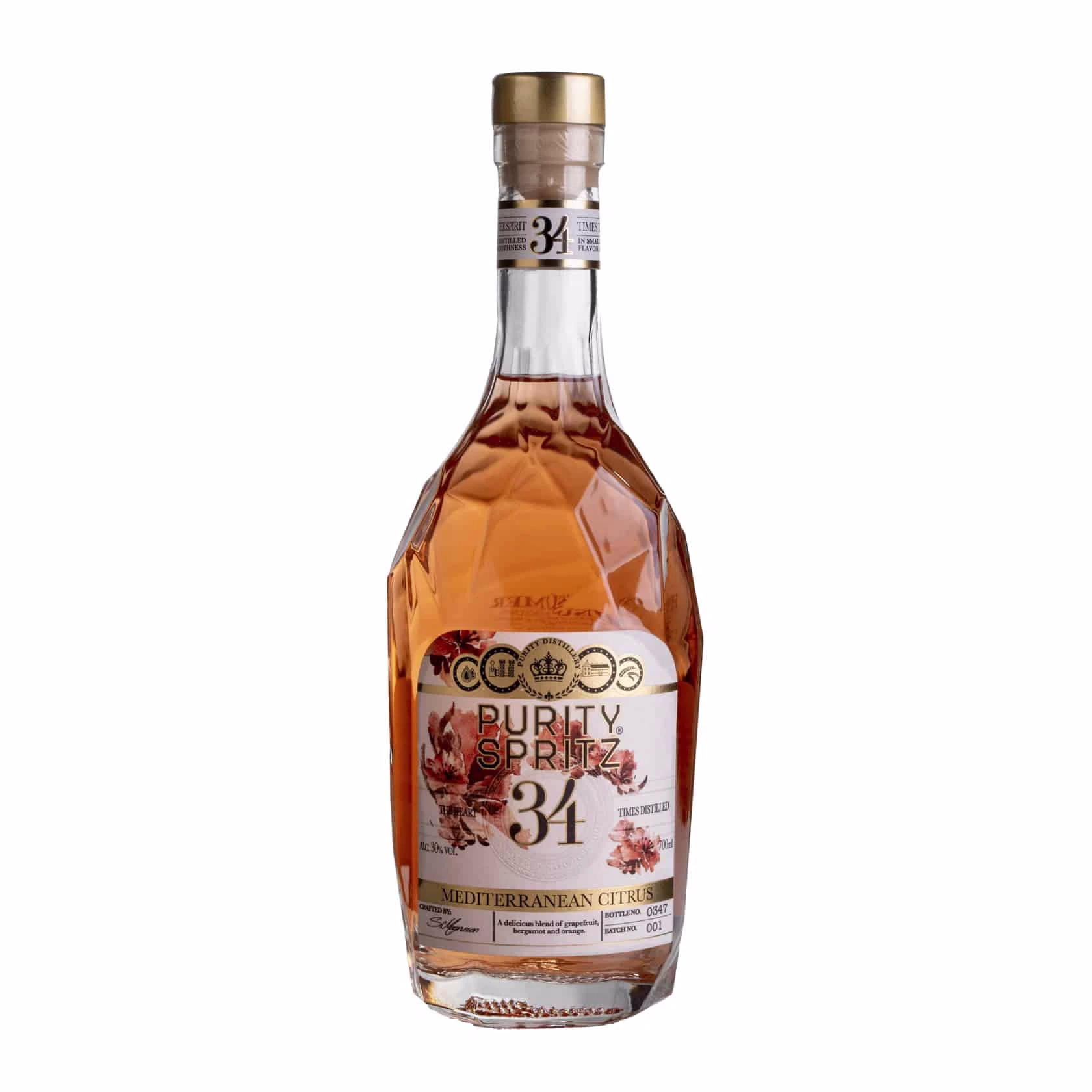Licor Purity Spritz Mediterranean Citrus