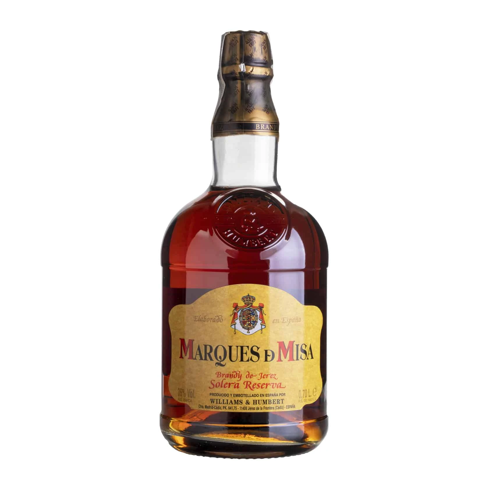 Brandy Marqués de Misa Solera Reserva
