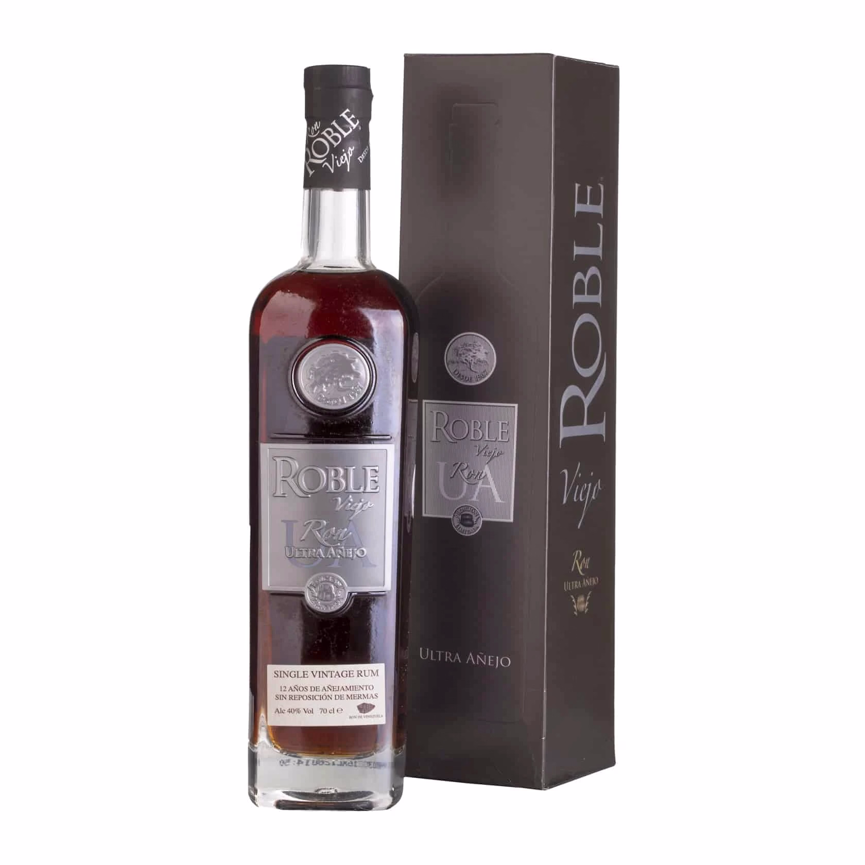 Ron Roble Viejo Ultra Añejo 12 años 40%