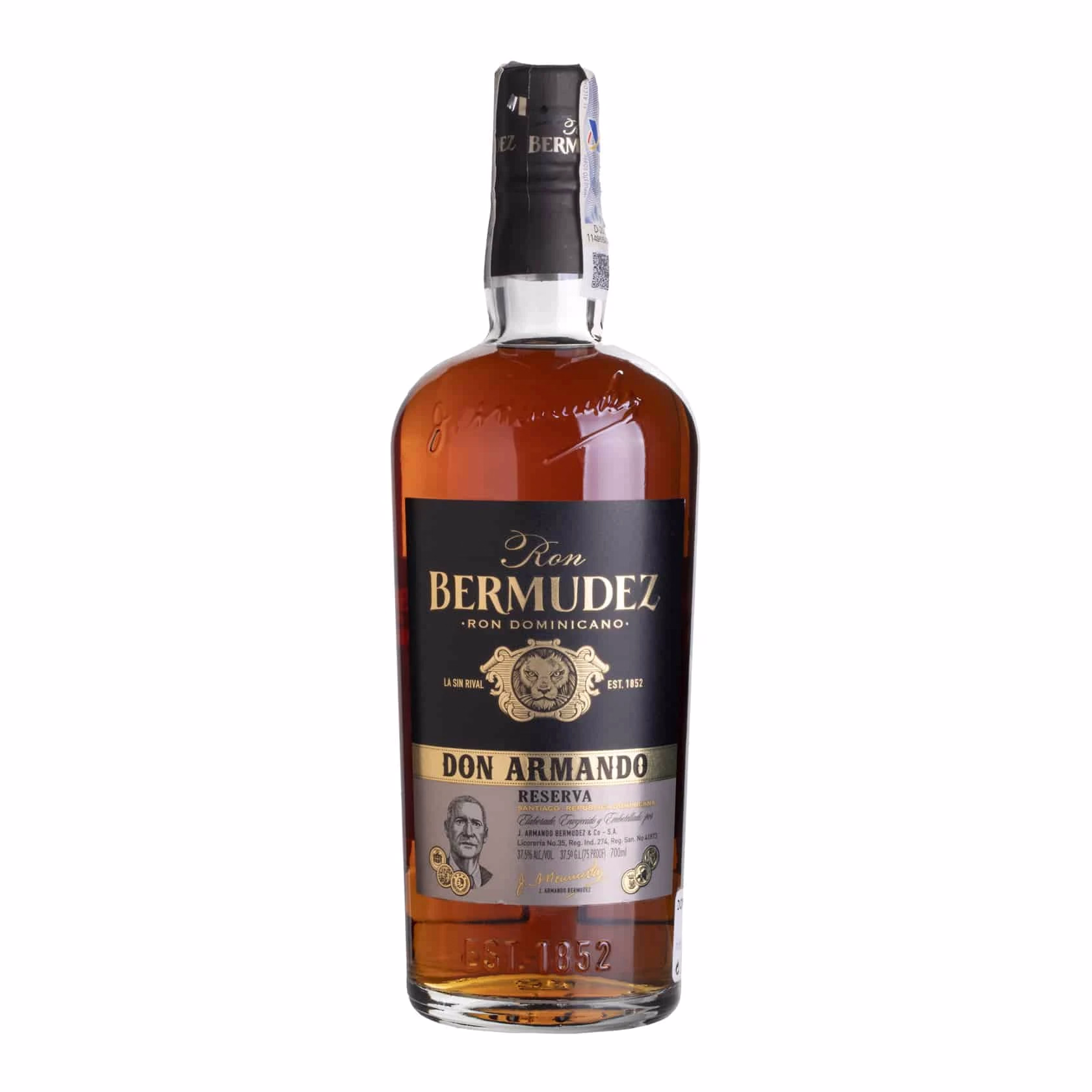 Ron Bermúdez Reserva Don Armando 37,5%