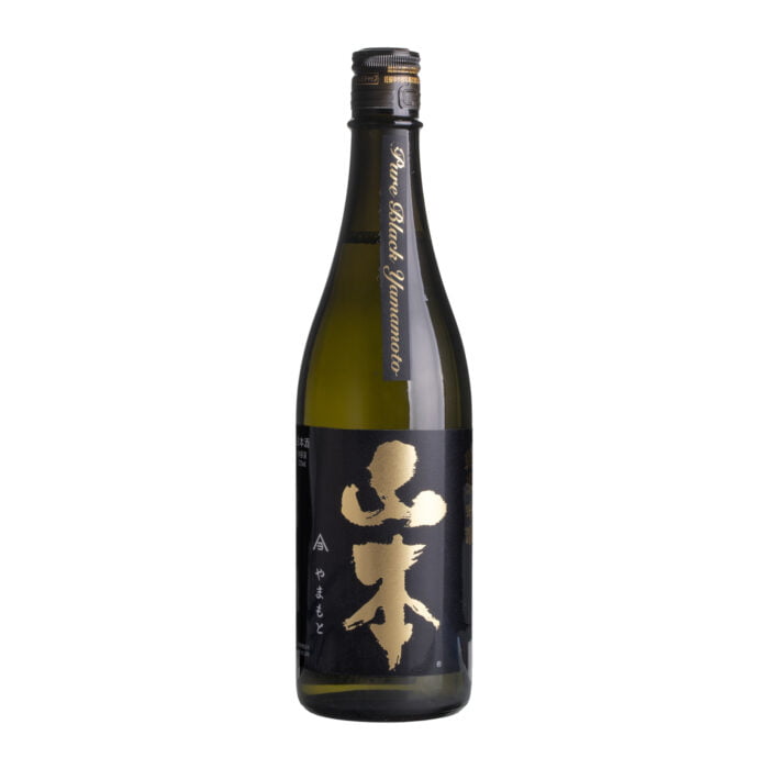 Sake Yamamoto Pure Black Junmai Ginjo 55% Pulido 15% ABV
