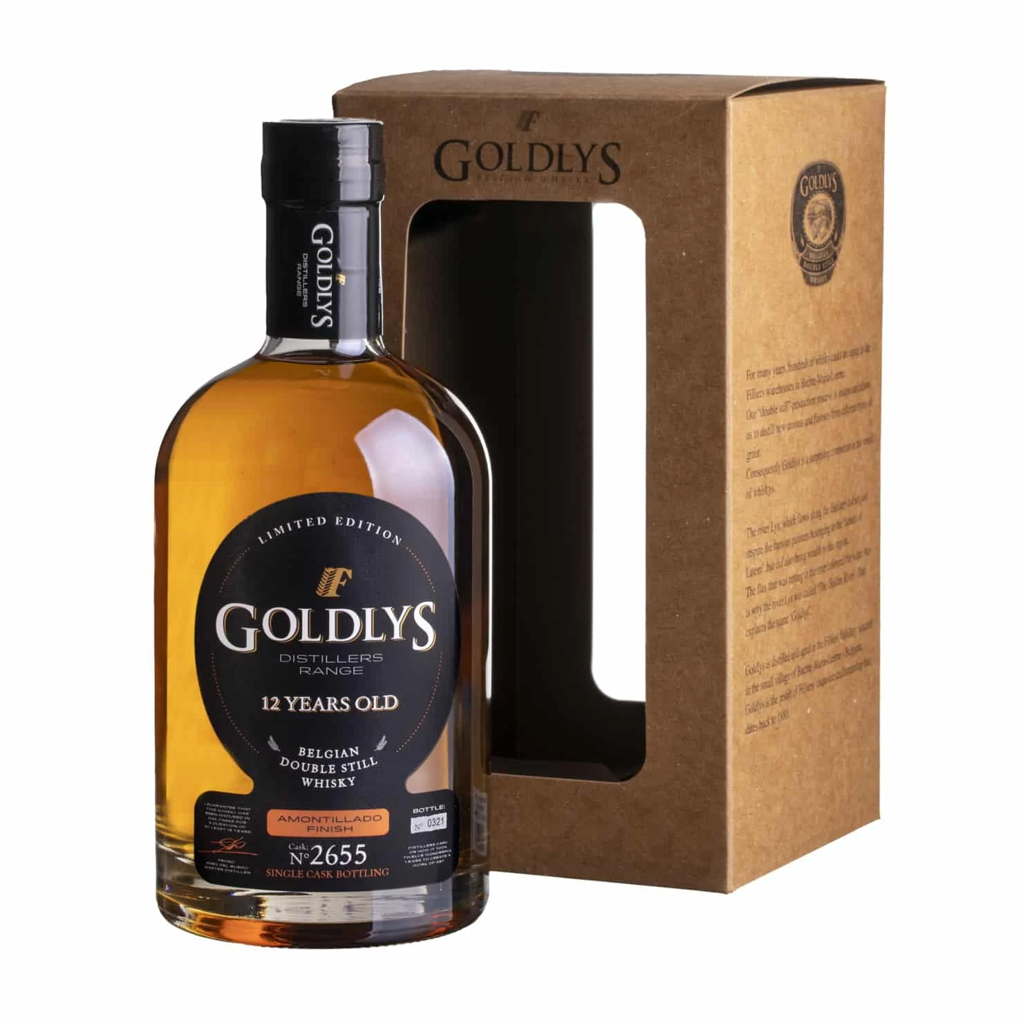 Whisky Goldlys Amontillado Finish 12 YO 43%